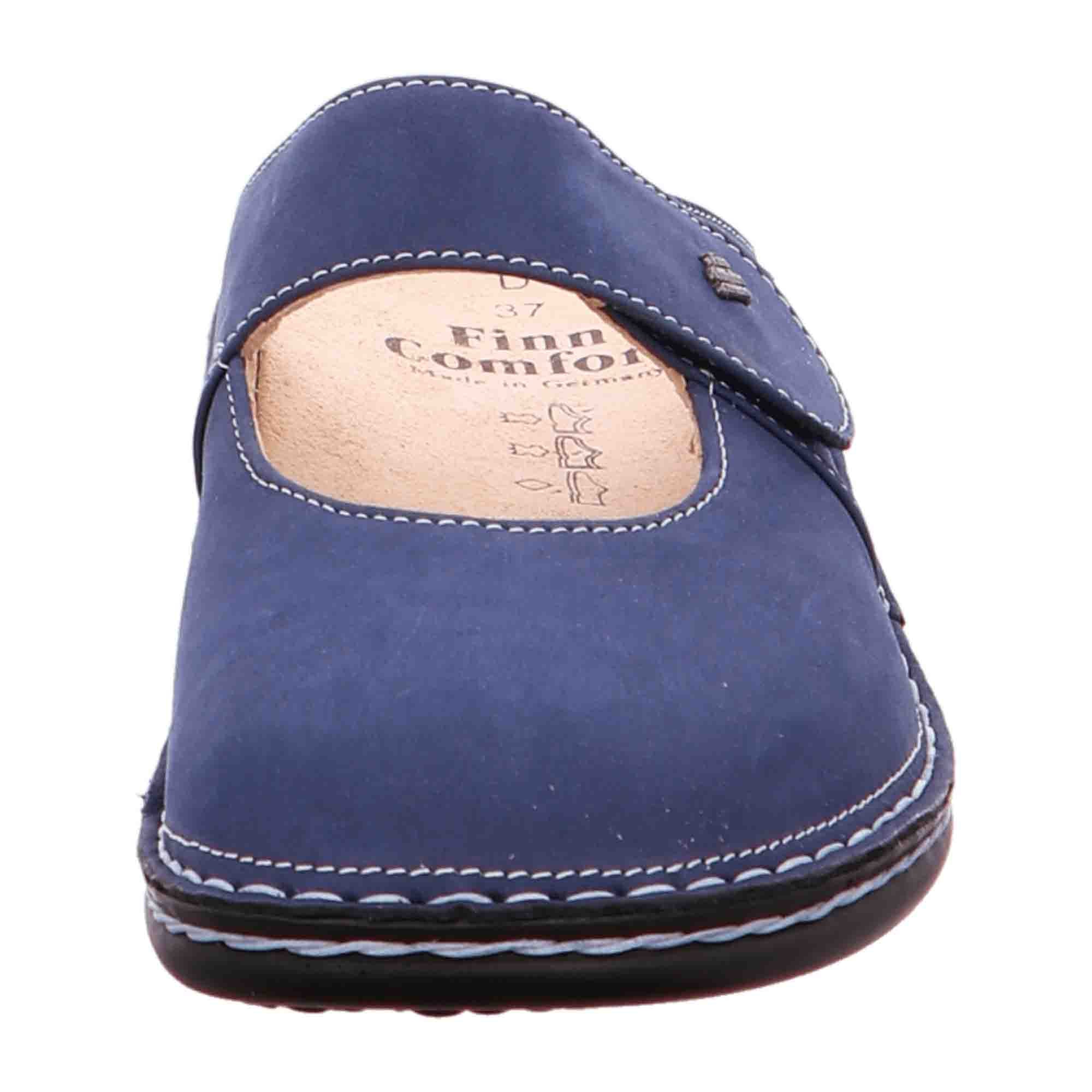 Finn Comfort Stanford Women's Comfort Clogs, Navy Blue