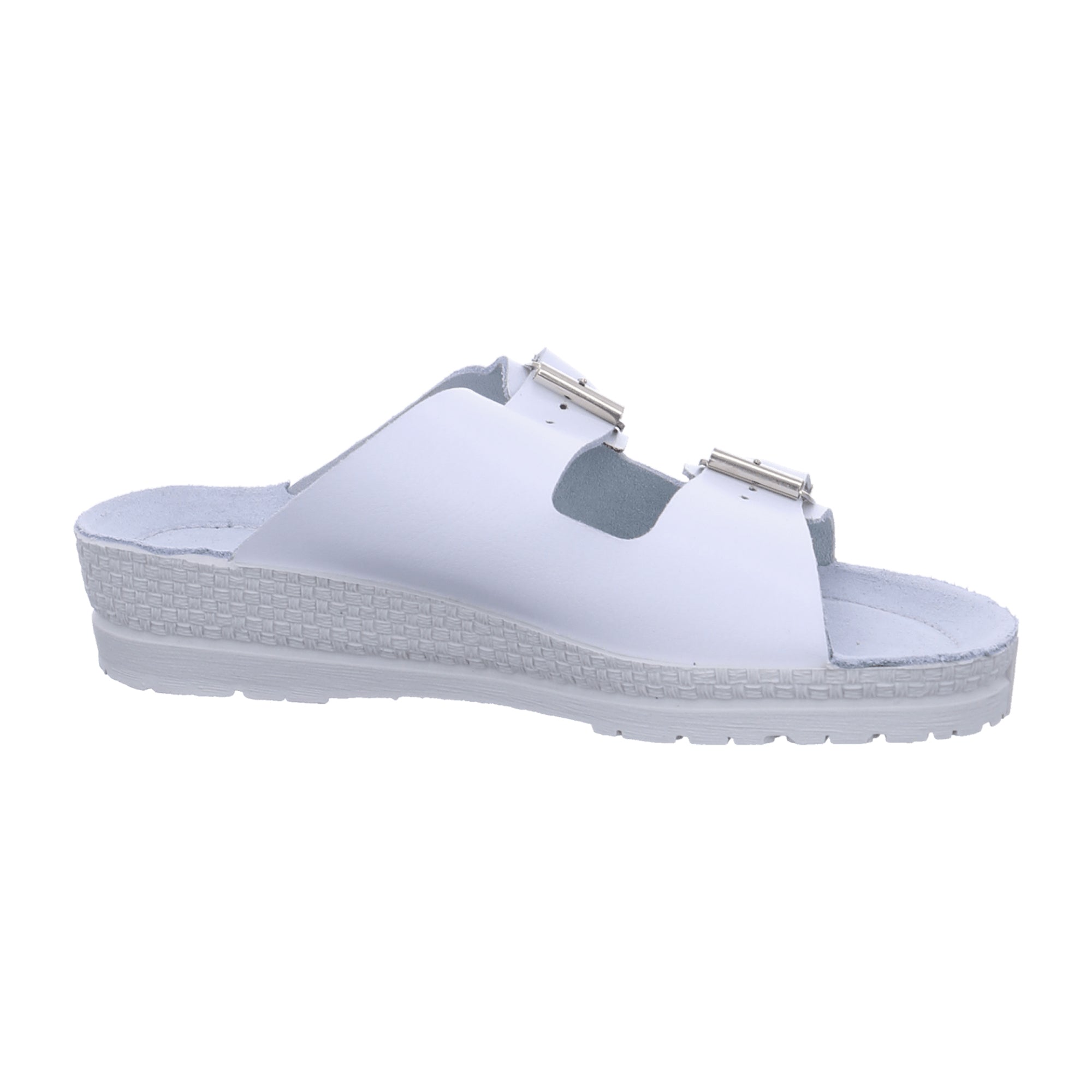 Rohde Comfort Sandals for Women White Leather Adjustable Straps 30mm Sole