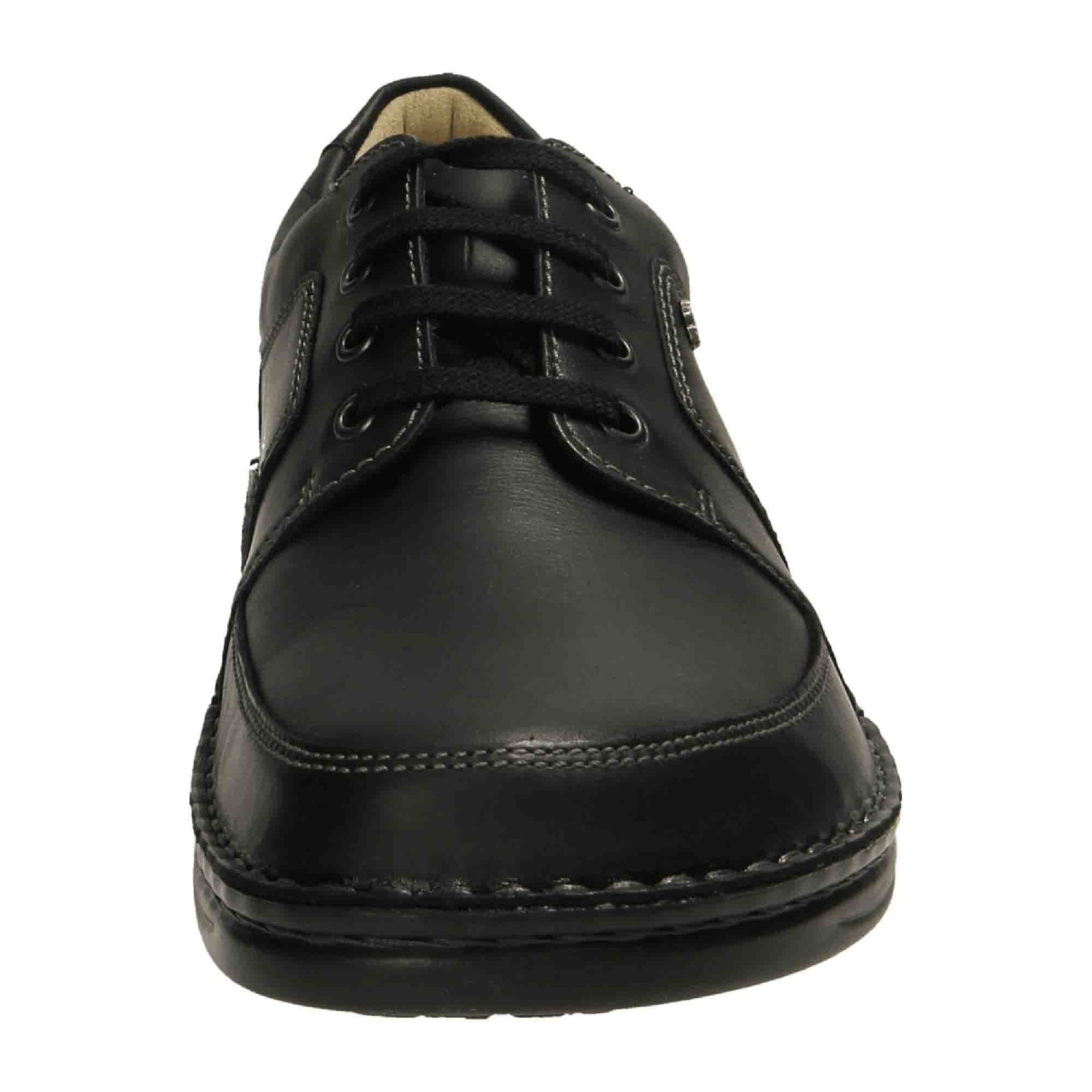 Finn Comfort Norwich Men's Black Shoes - Stylish & Durable Comfort Footwear