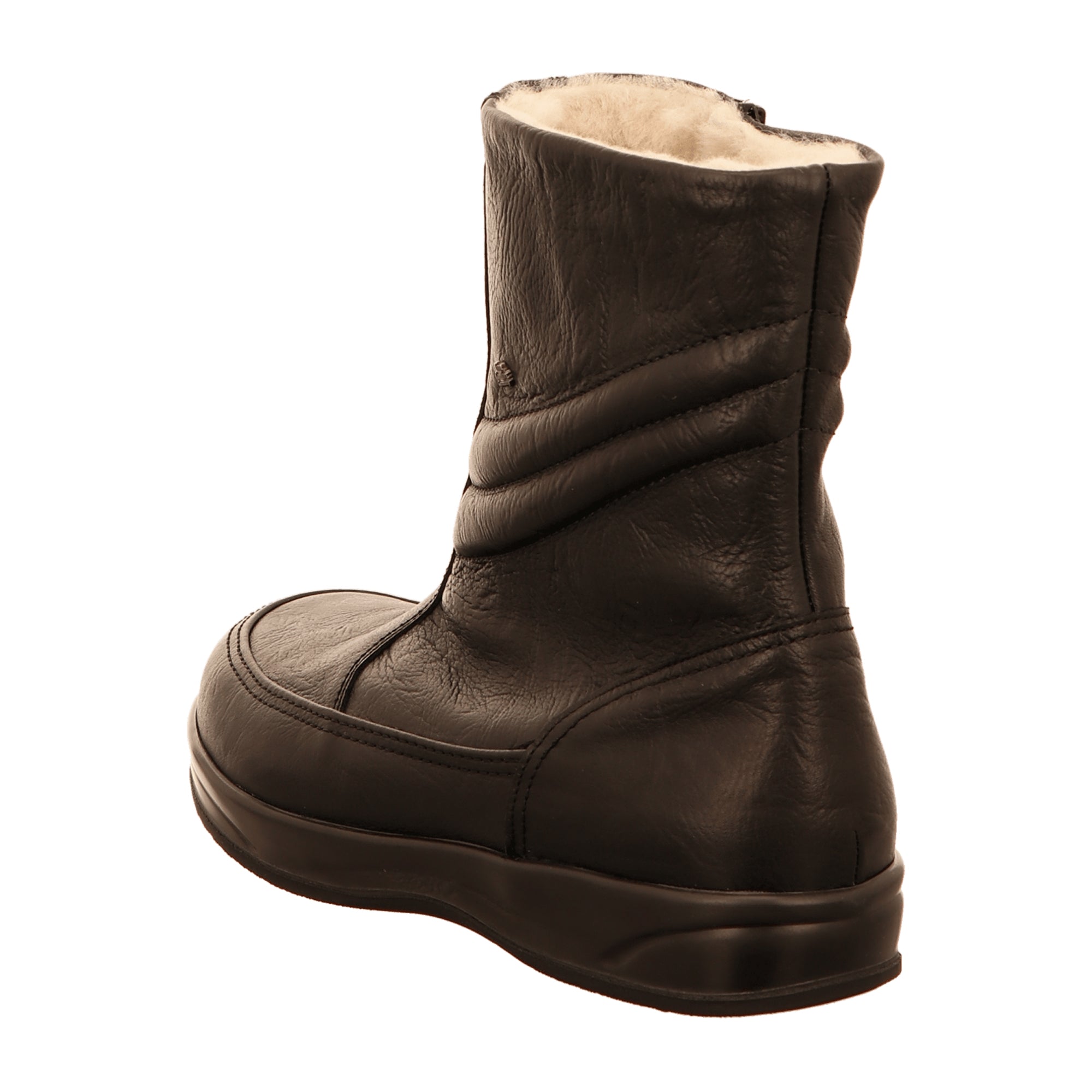 Finn Comfort Cortina Men's Orthopedic Shoes, Elegant Black Leather