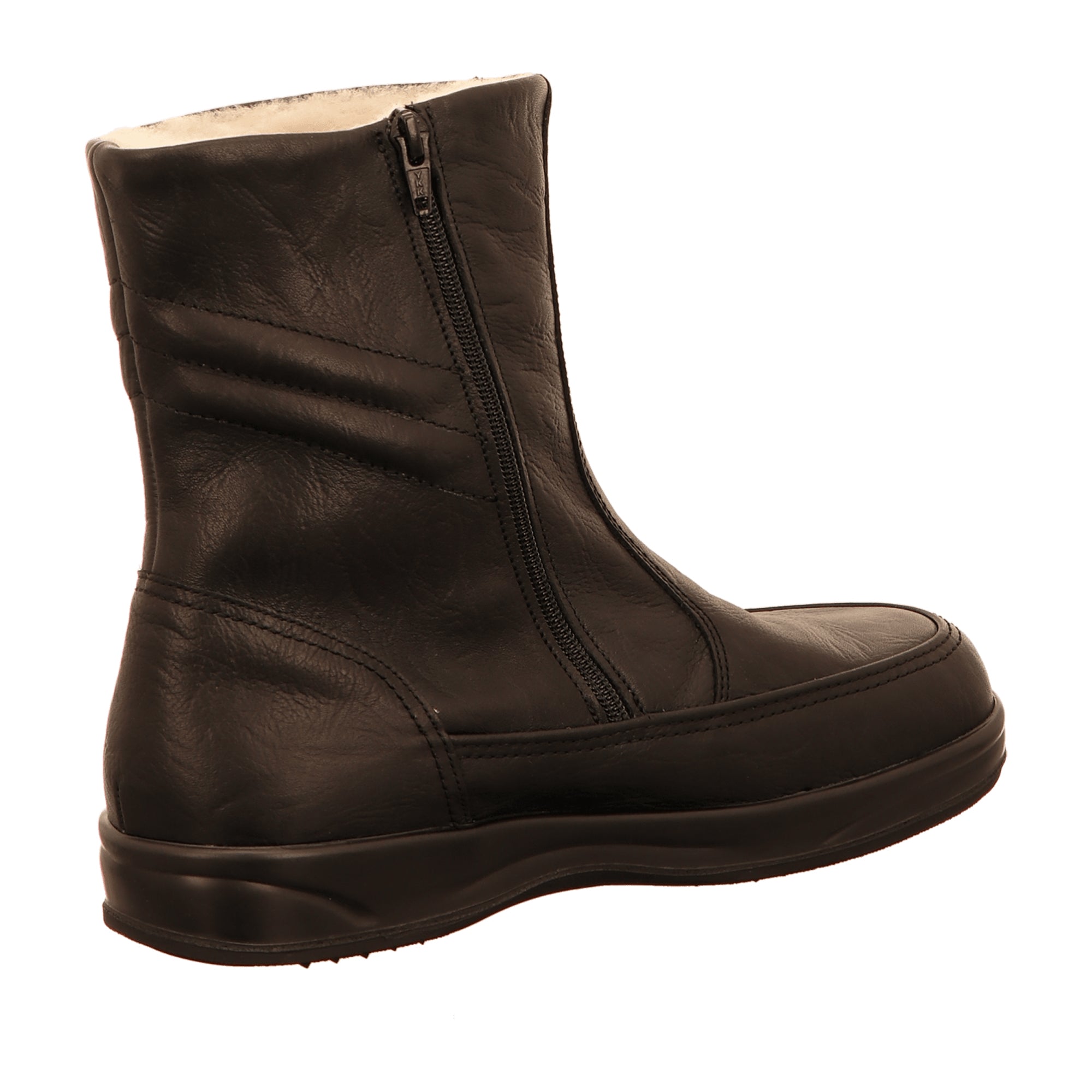 Finn Comfort Cortina Men's Orthopedic Shoes, Elegant Black Leather