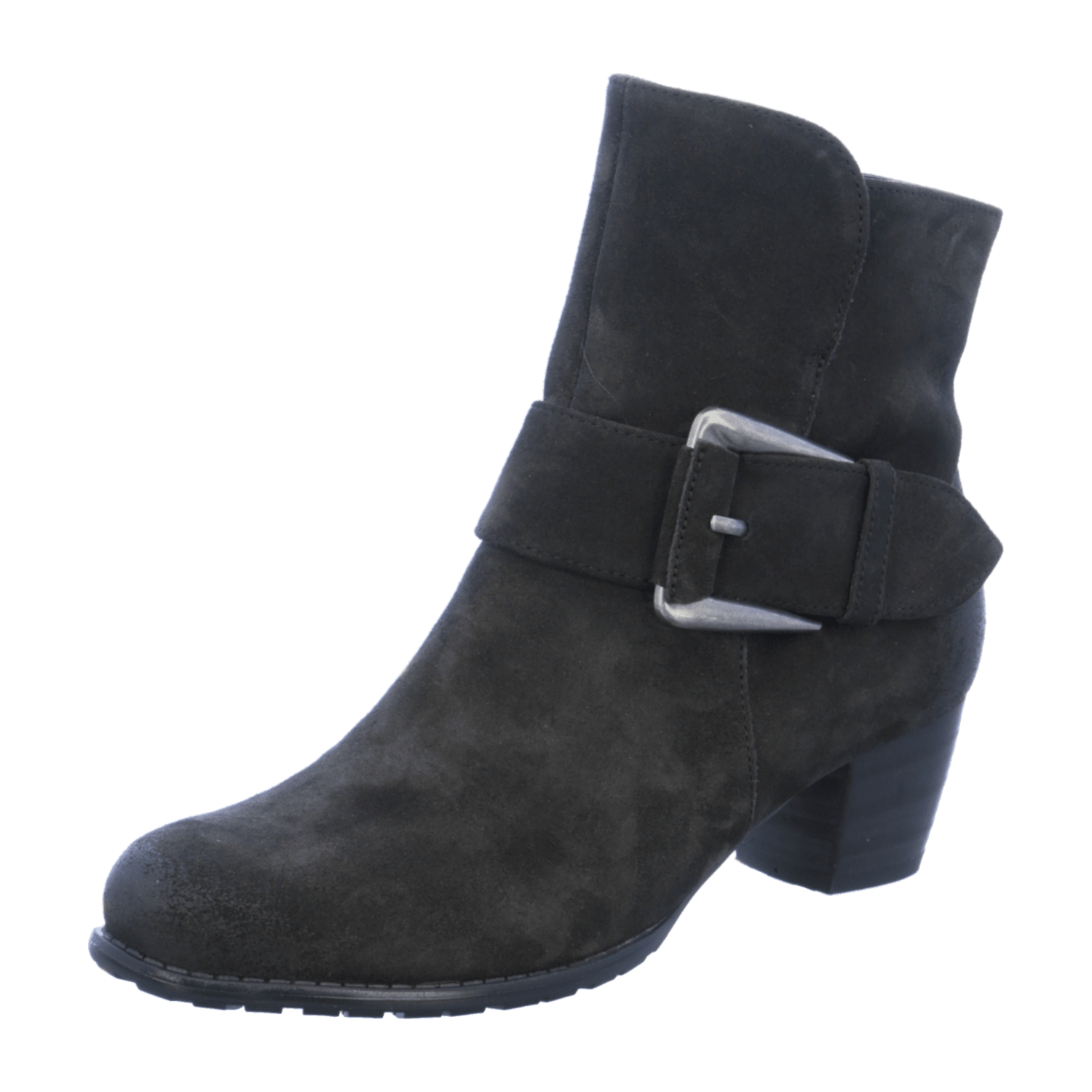 ARA FLORENZ Women's Ankle Boots Blue with Zipper Round Toe EVA Sole