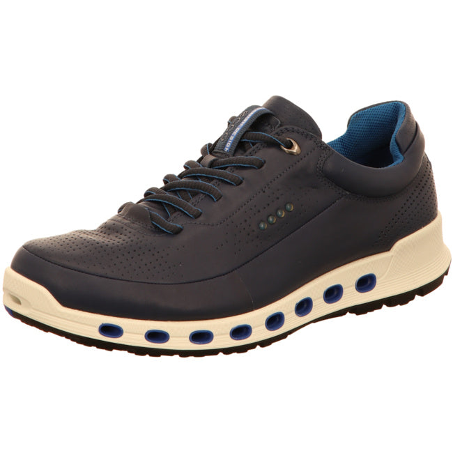 Ecco comfortable lace-up shoes for women blue - Bartel-Shop