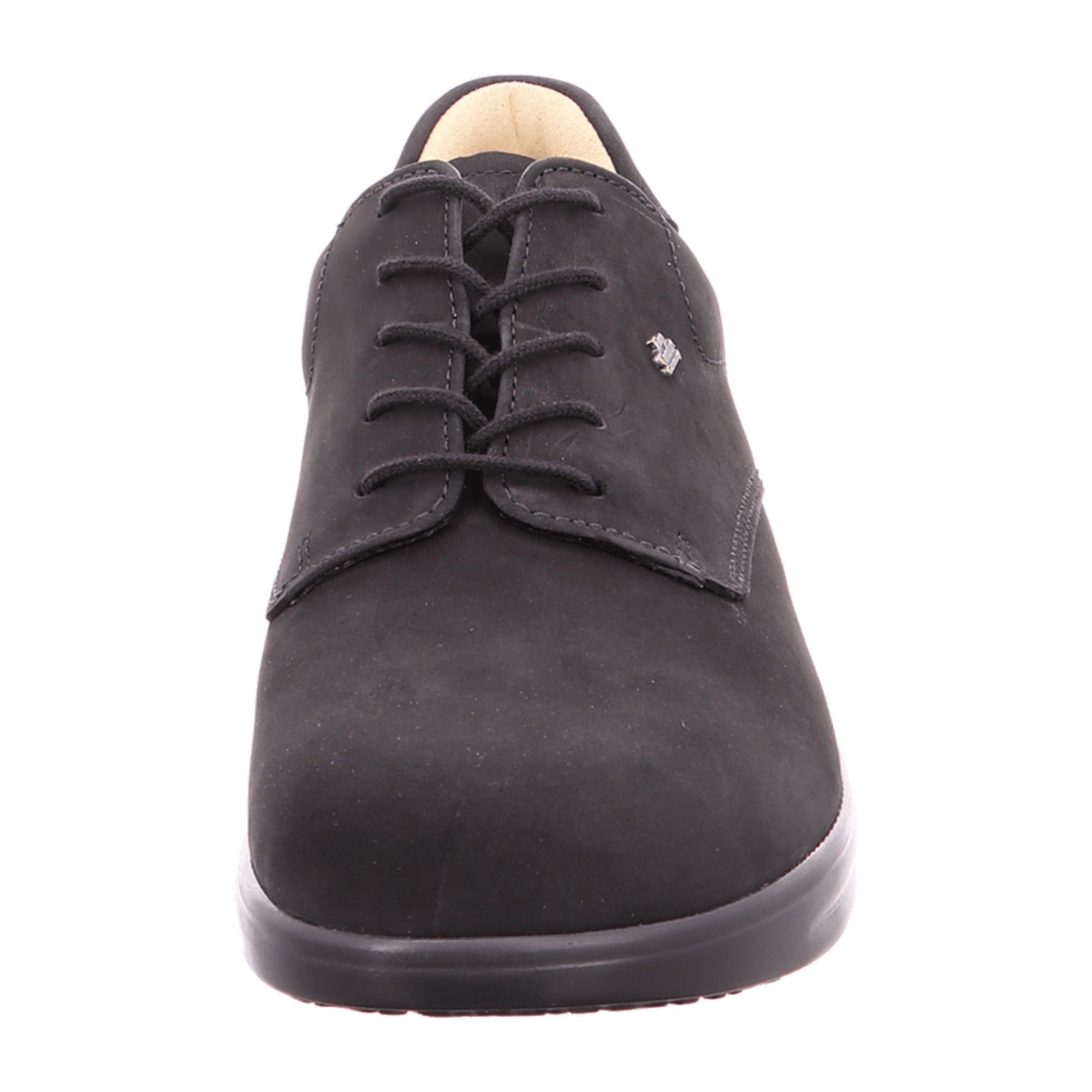 Finn Comfort Pretoria Men's Black Leather Shoes - Comfortable & Stylish