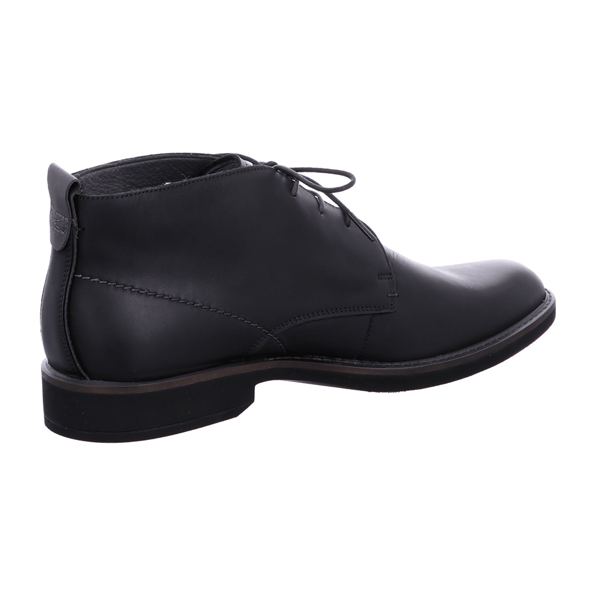 Ecco Biarritz Black Leather Dress Shoes for Men - Stylish & Durable