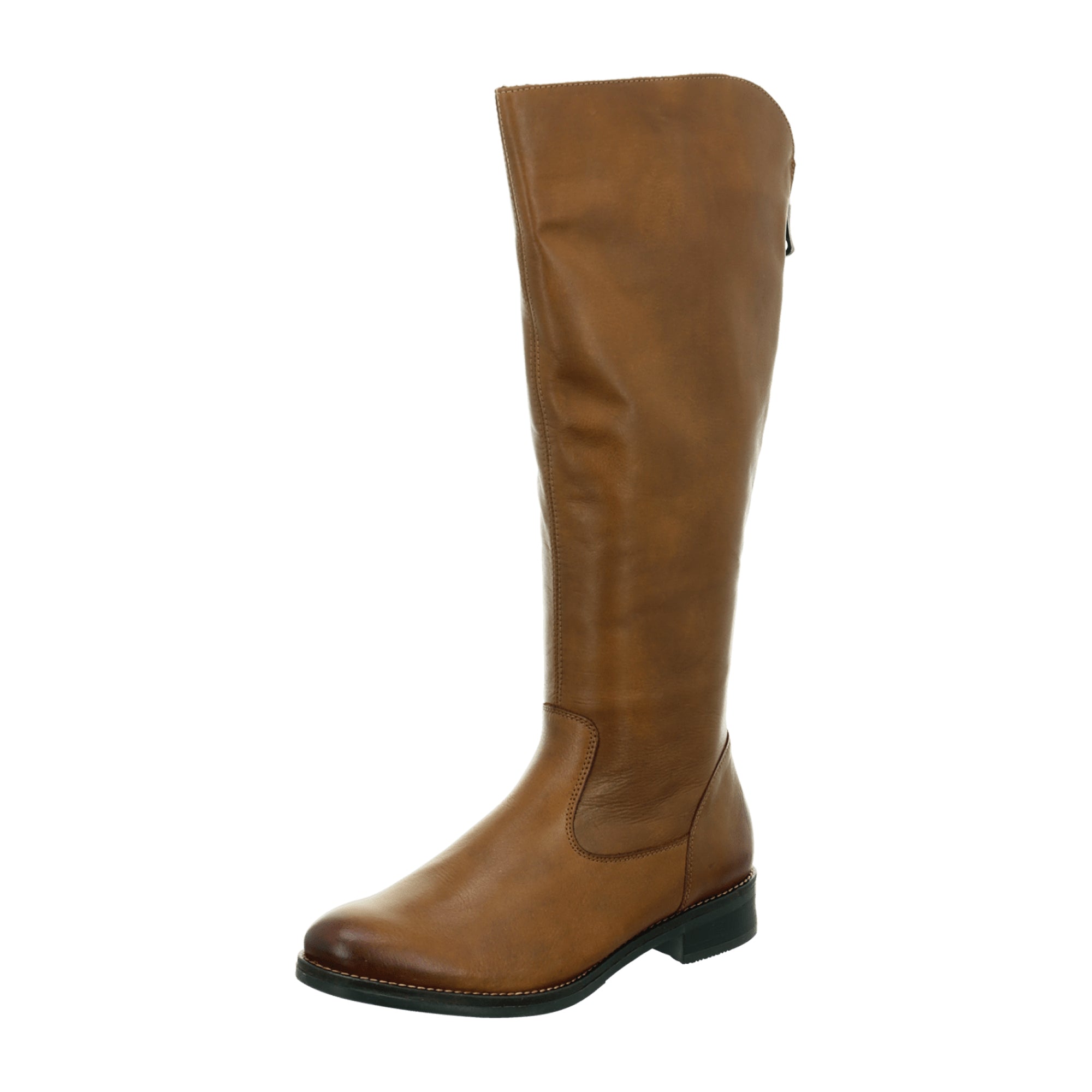 Remonte D85 Women's Brown Leather Lace-Up Shoes for Fall Winter