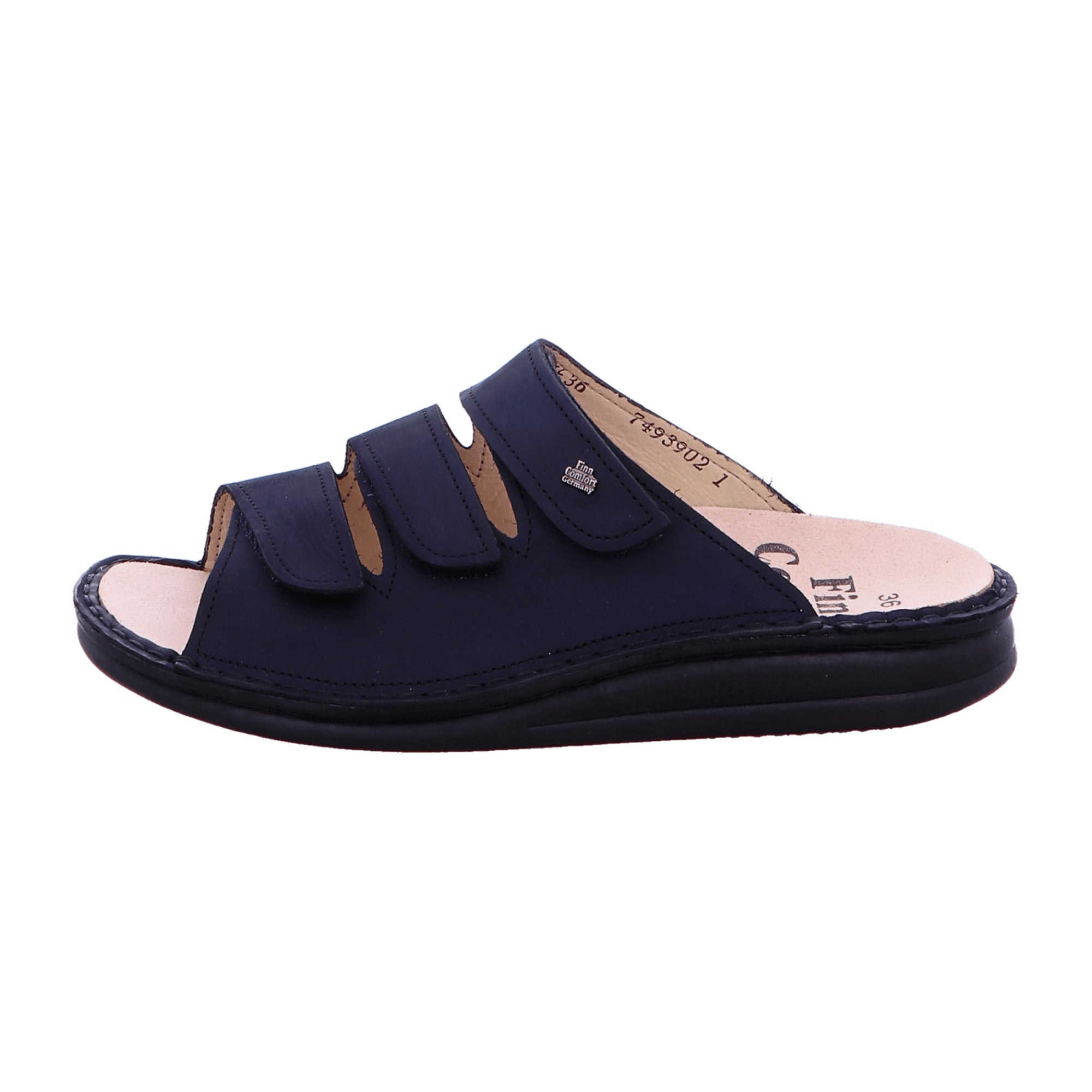 Finn Comfort Women's Marine Blue Casual Shoes - Stylish & Durable