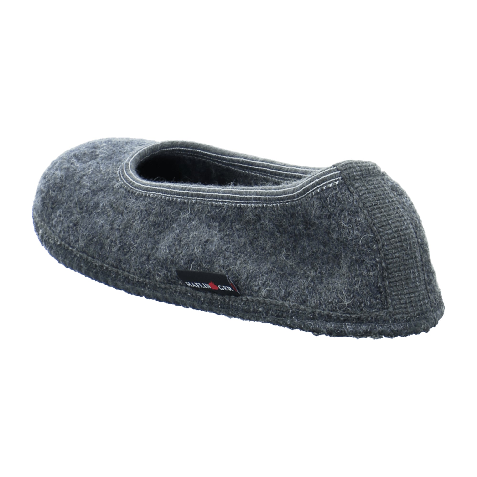 Haflinger Marina Women's Slippers - Stylish & Comfortable Grey Footwear