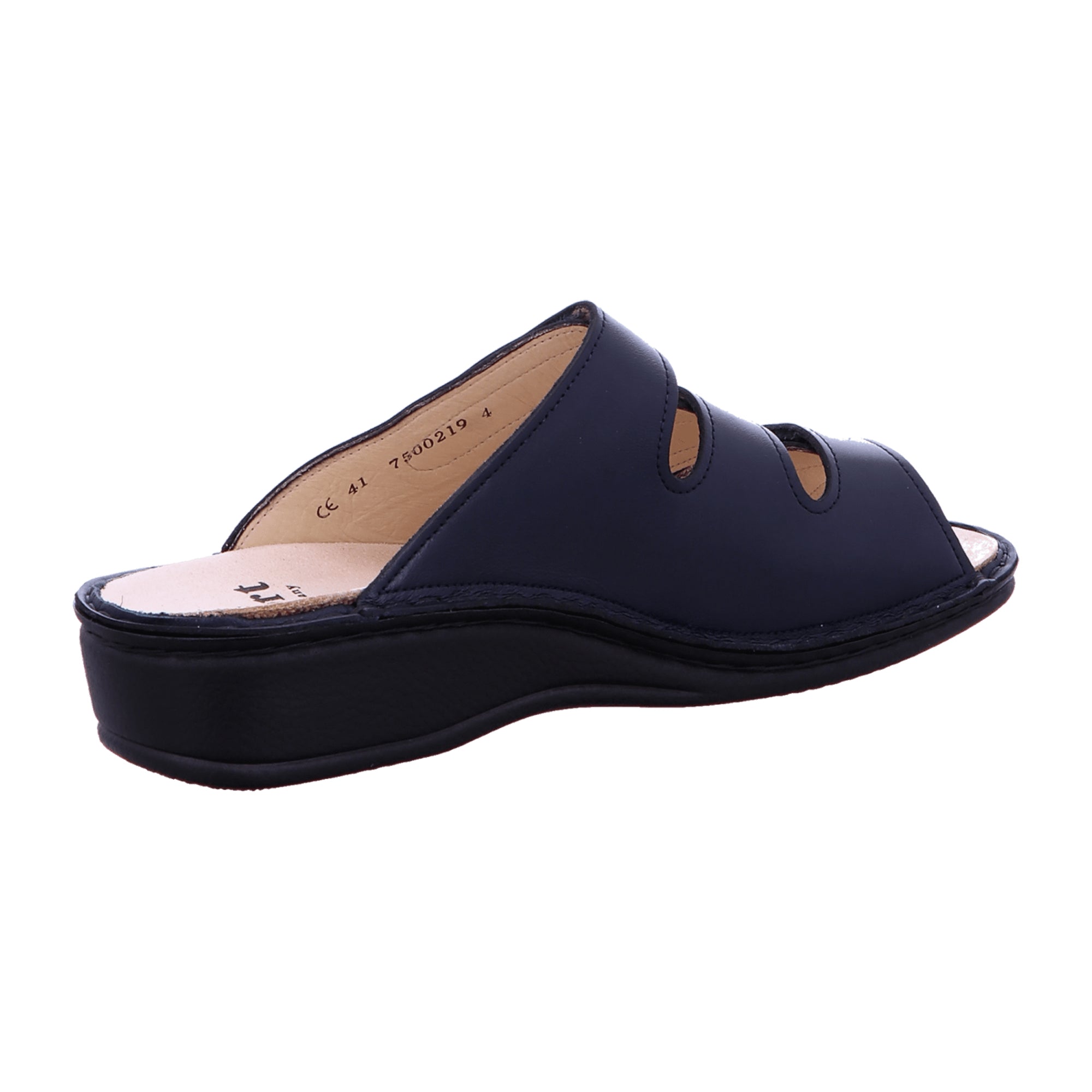 Finn Comfort Women's Comfortable Slip-On Sandals, Stylish Blue