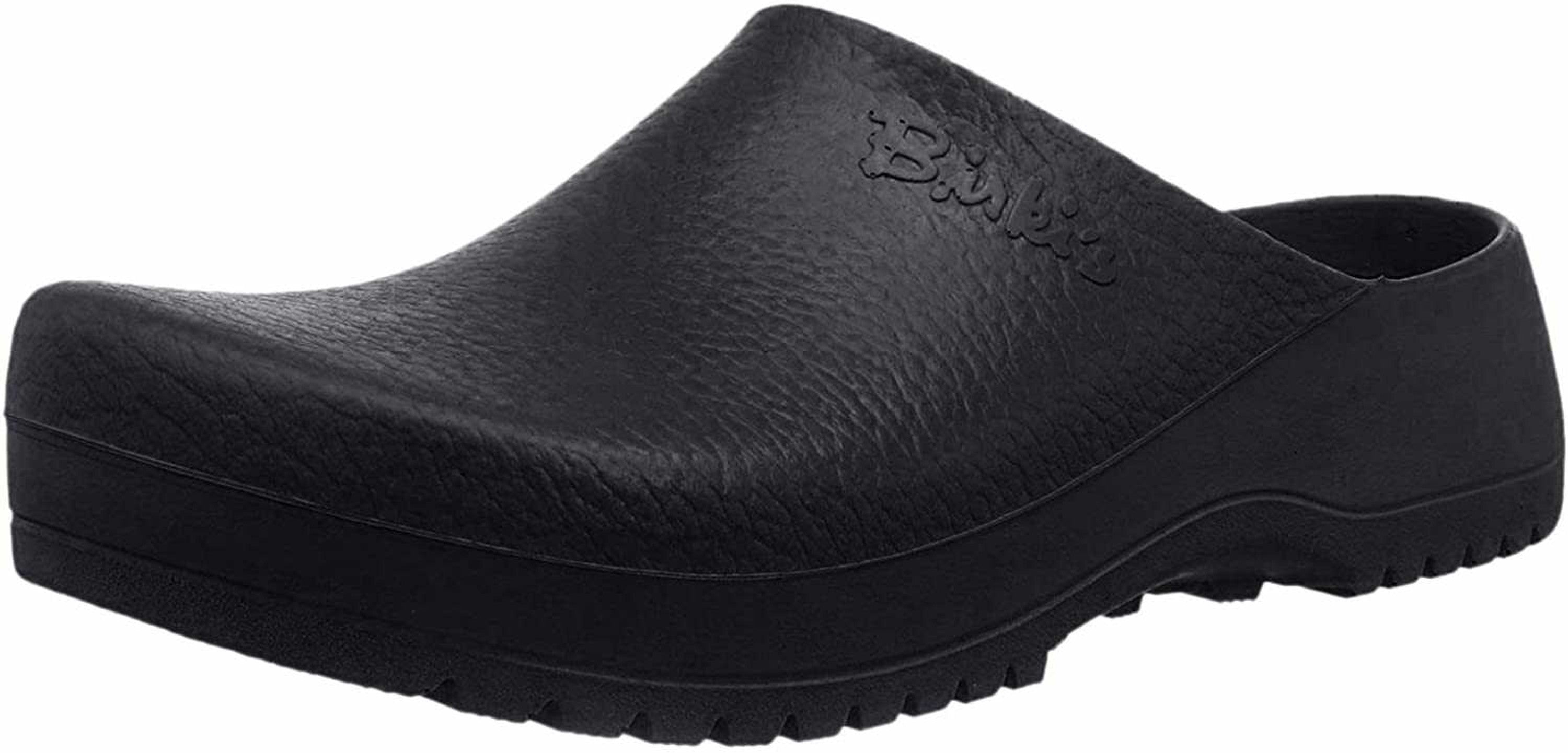 Birkenstock Super-Birki Clogs Regular black PU (polyurethane) - Bartel-Shop