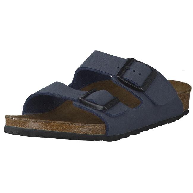 Birkenstock Arizona Kids Blue Navy Birko Flor Sandals Slides Shoes narrow - Bartel-Shop