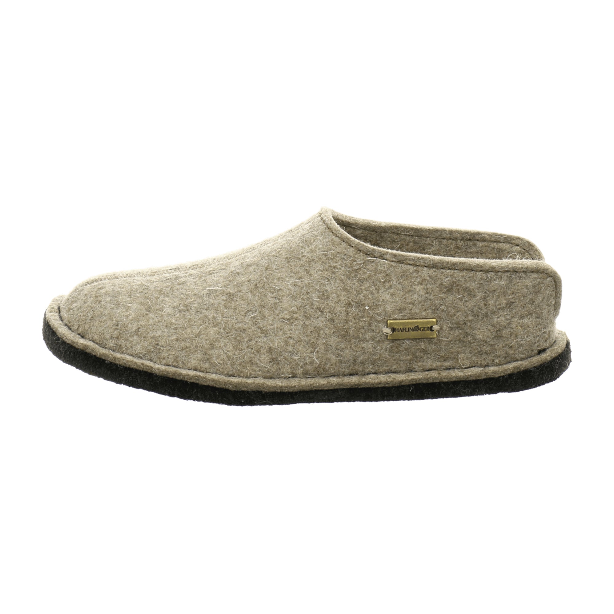 Haflinger Flair Smily Men's Slippers, Beige - Durable & Stylish