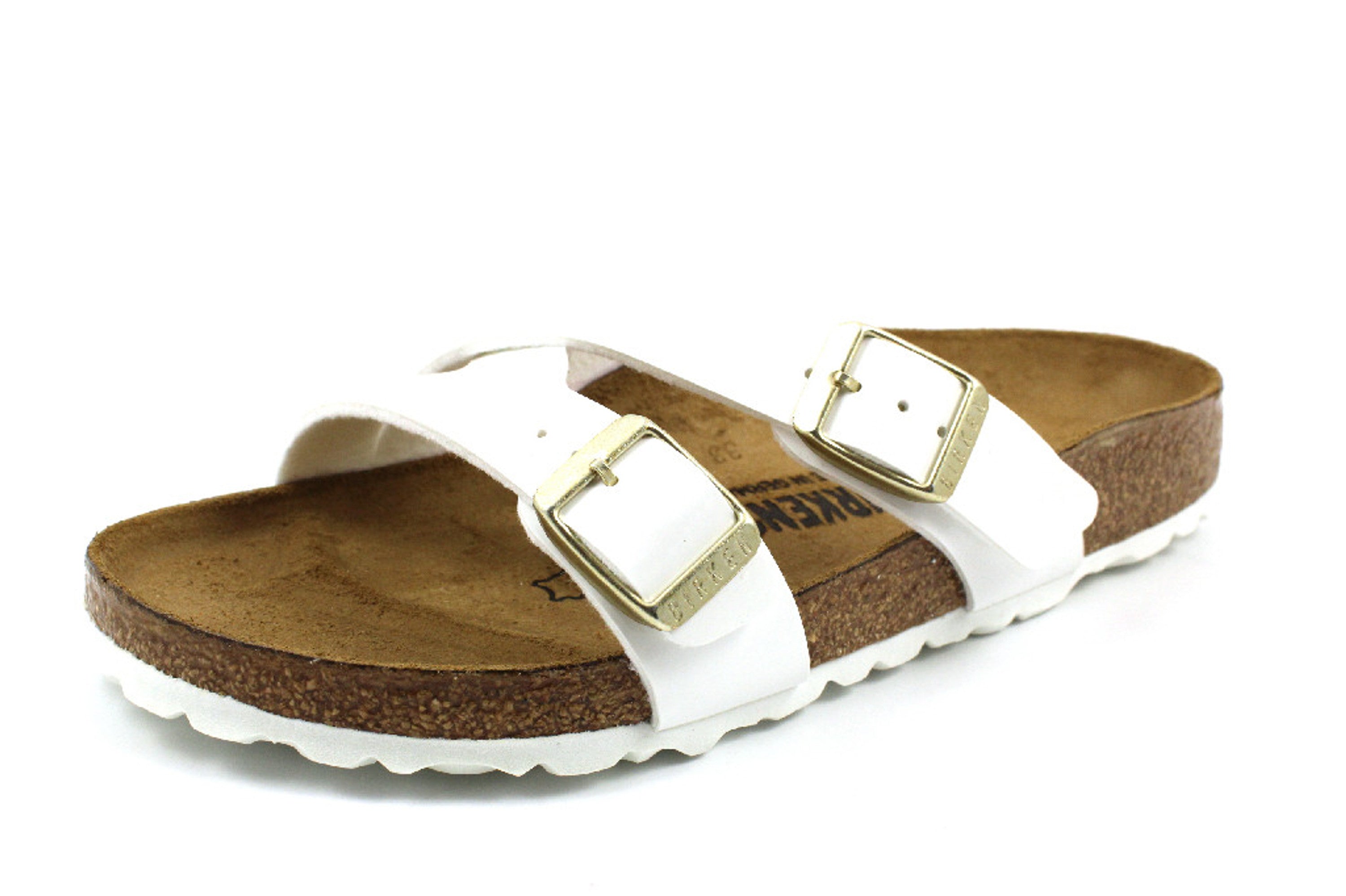 Birkenstock Yao Balance mules White Birko-Flor nubuck - Bartel-Shop
