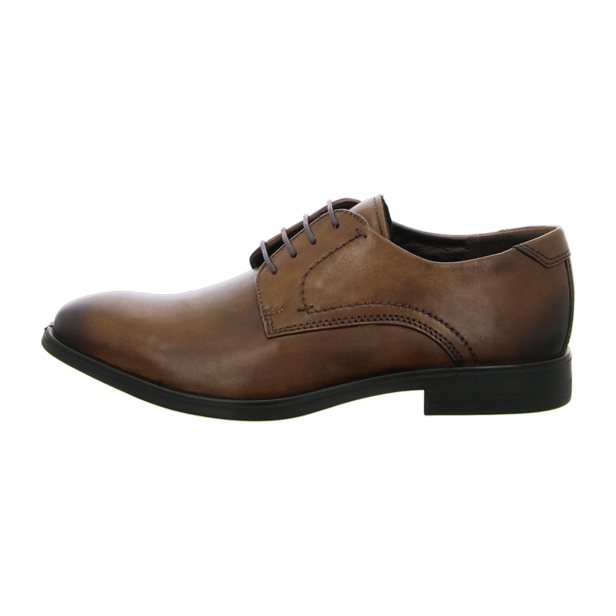 Ecco Melbourne Men's Brown Leather Shoes - Stylish & Durable