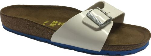 Birkenstock mule Madrid white BF lacquer - Bartel-Shop