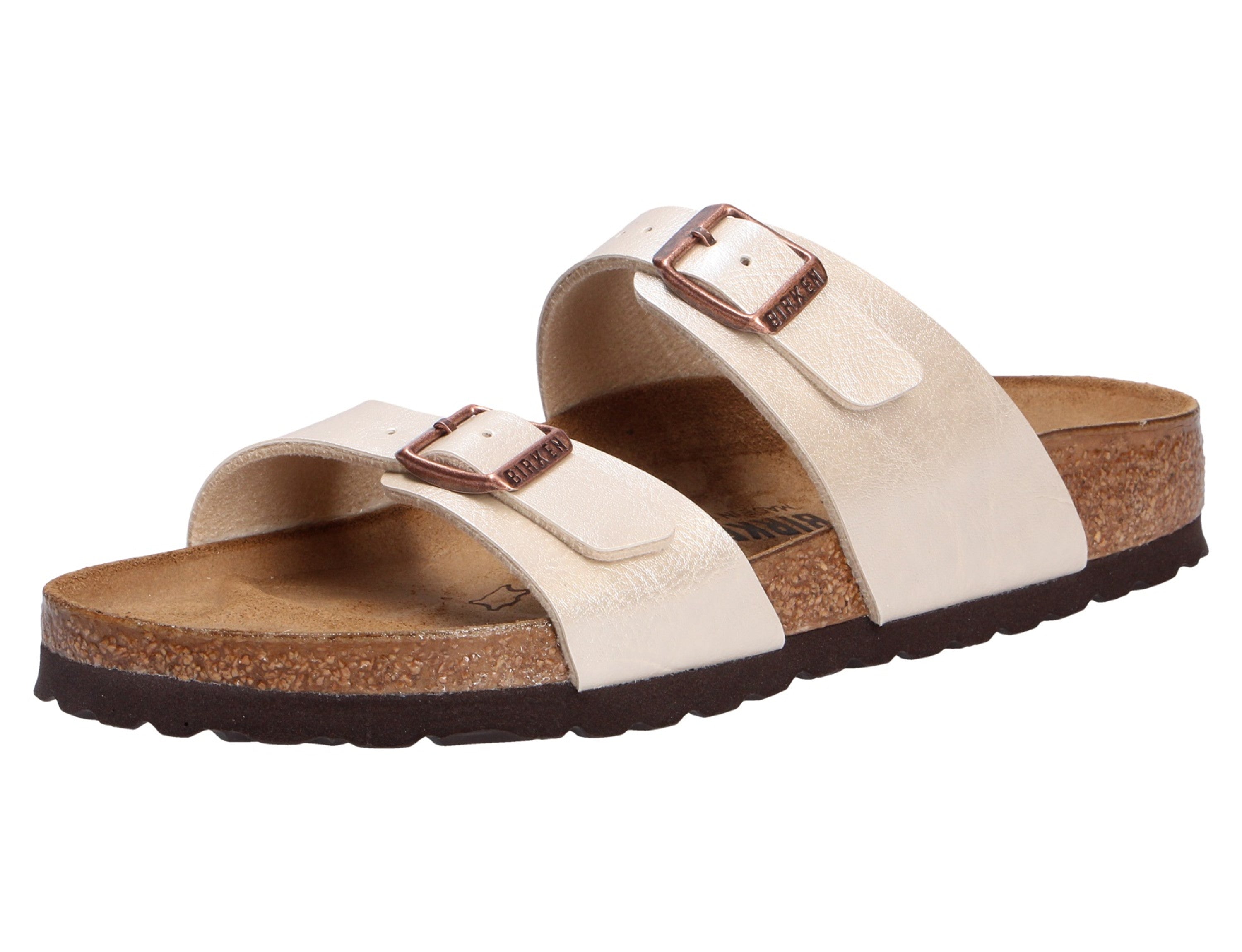 Birkenstock Sydney mules beige leatherette