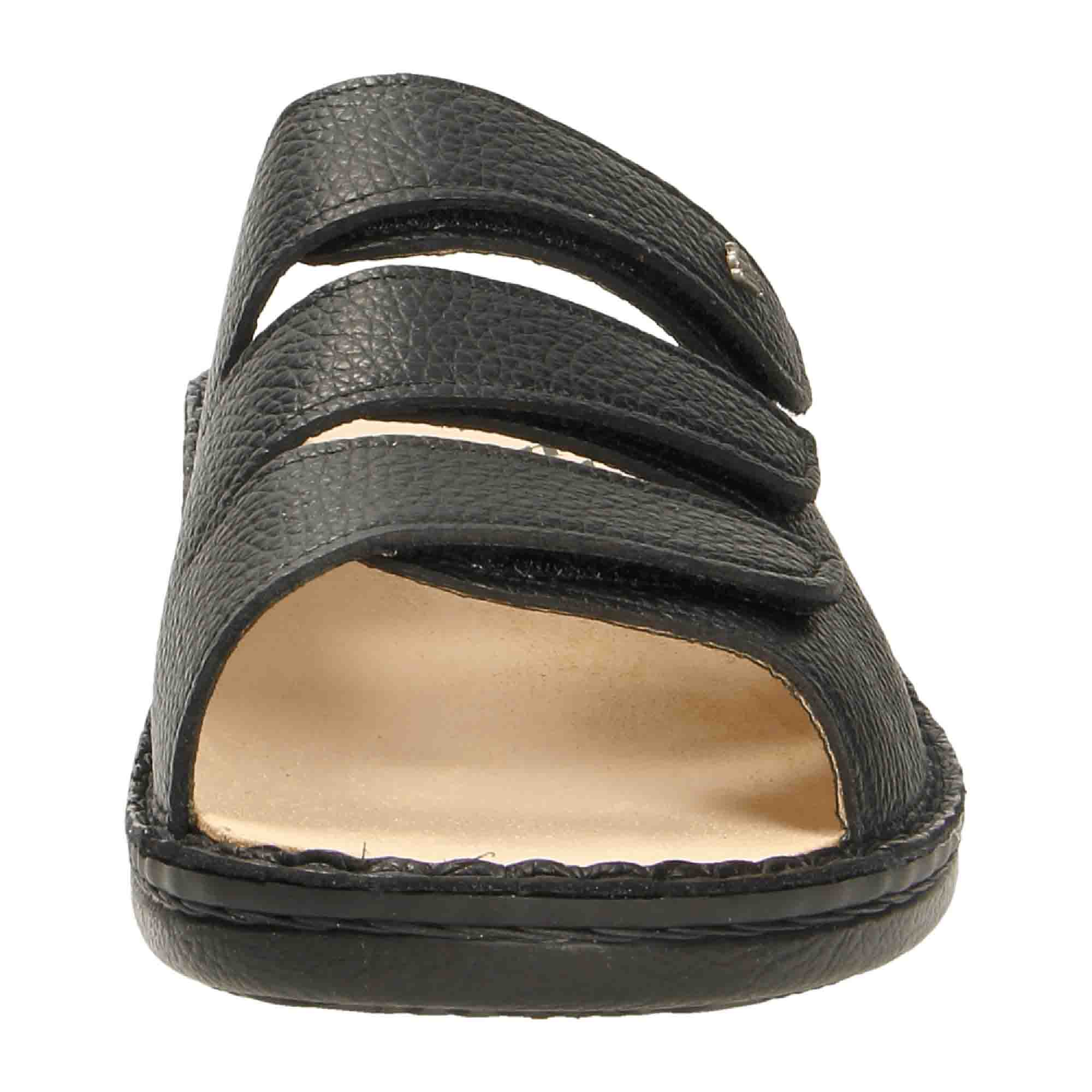 Finn Comfort Men's Comfortable Orthopedic Black Leather Shoes 1508-055099