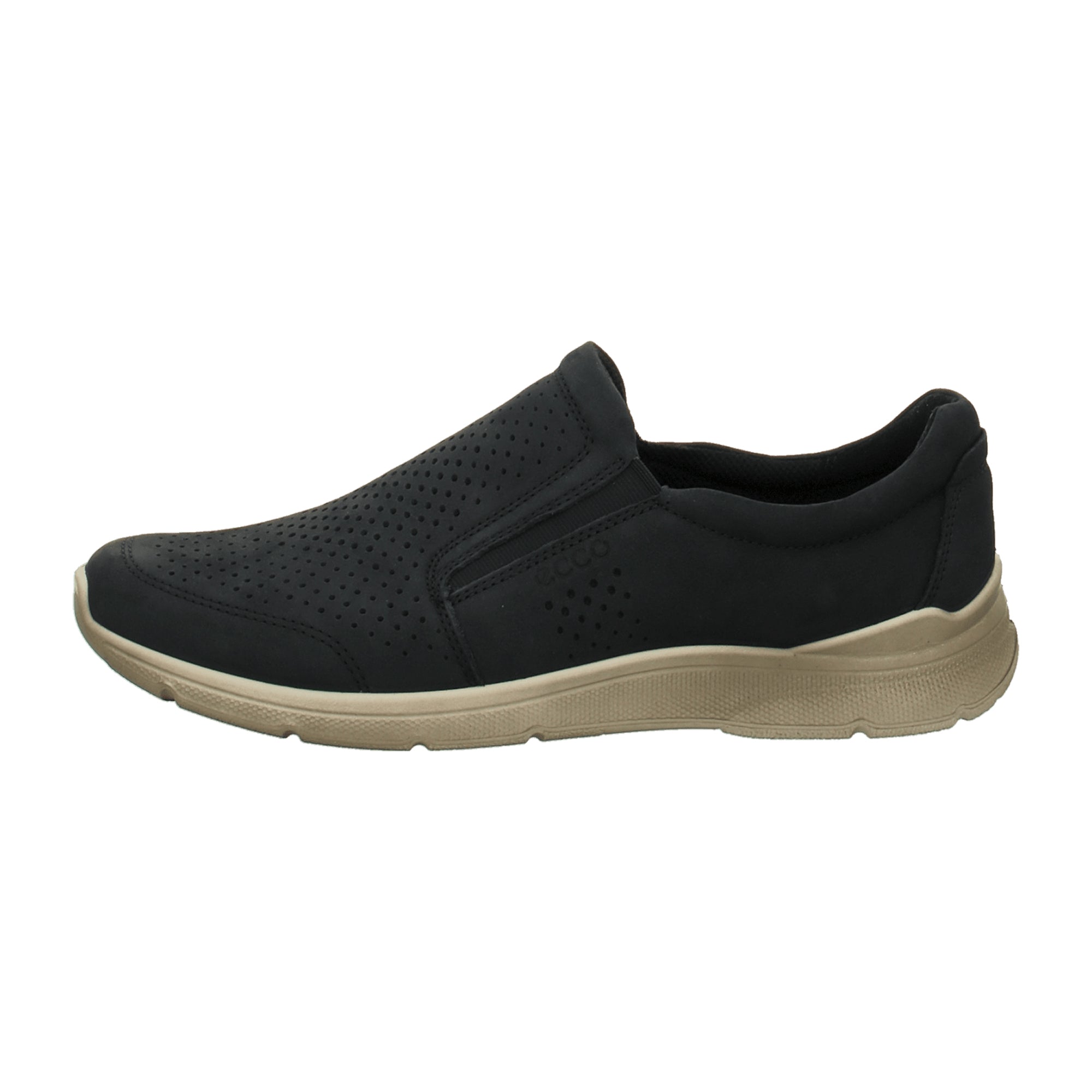 ECCO Irving Men's Slip-On Loafers, Stylish Blue Yak Leather