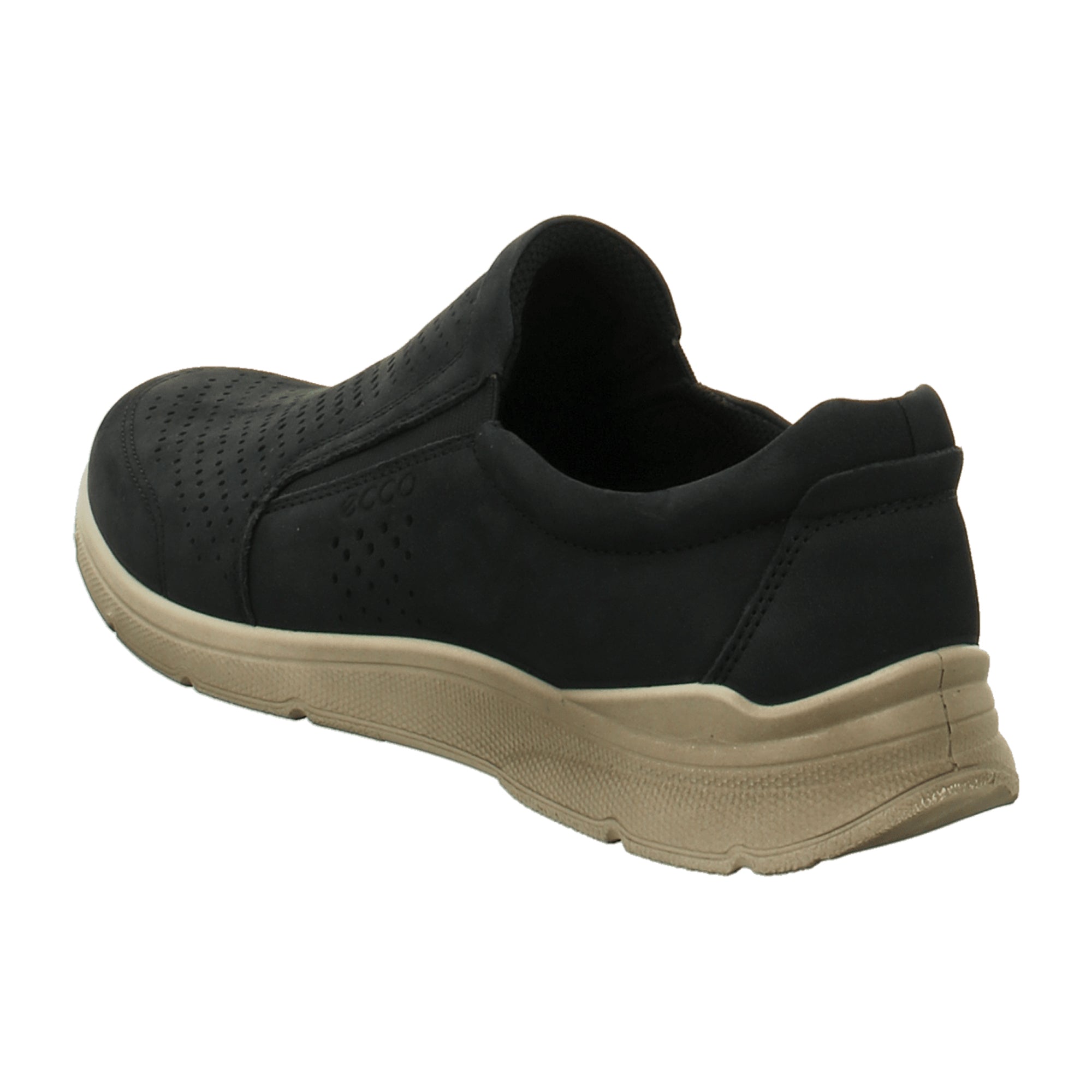 ECCO Irving Men's Slip-On Loafers, Stylish Blue Yak Leather