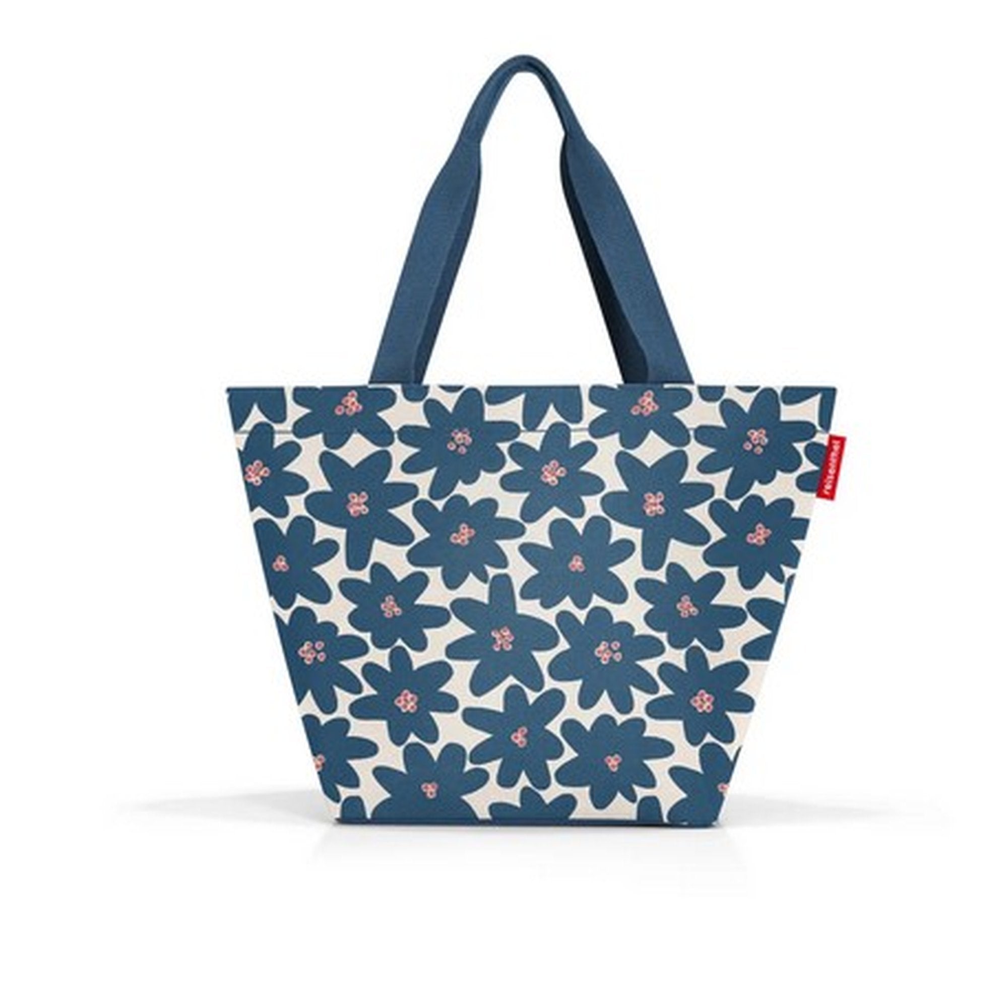 Reisenthel Shopper Medium M Shopping Bag Tote Handbag Market Trips Flower