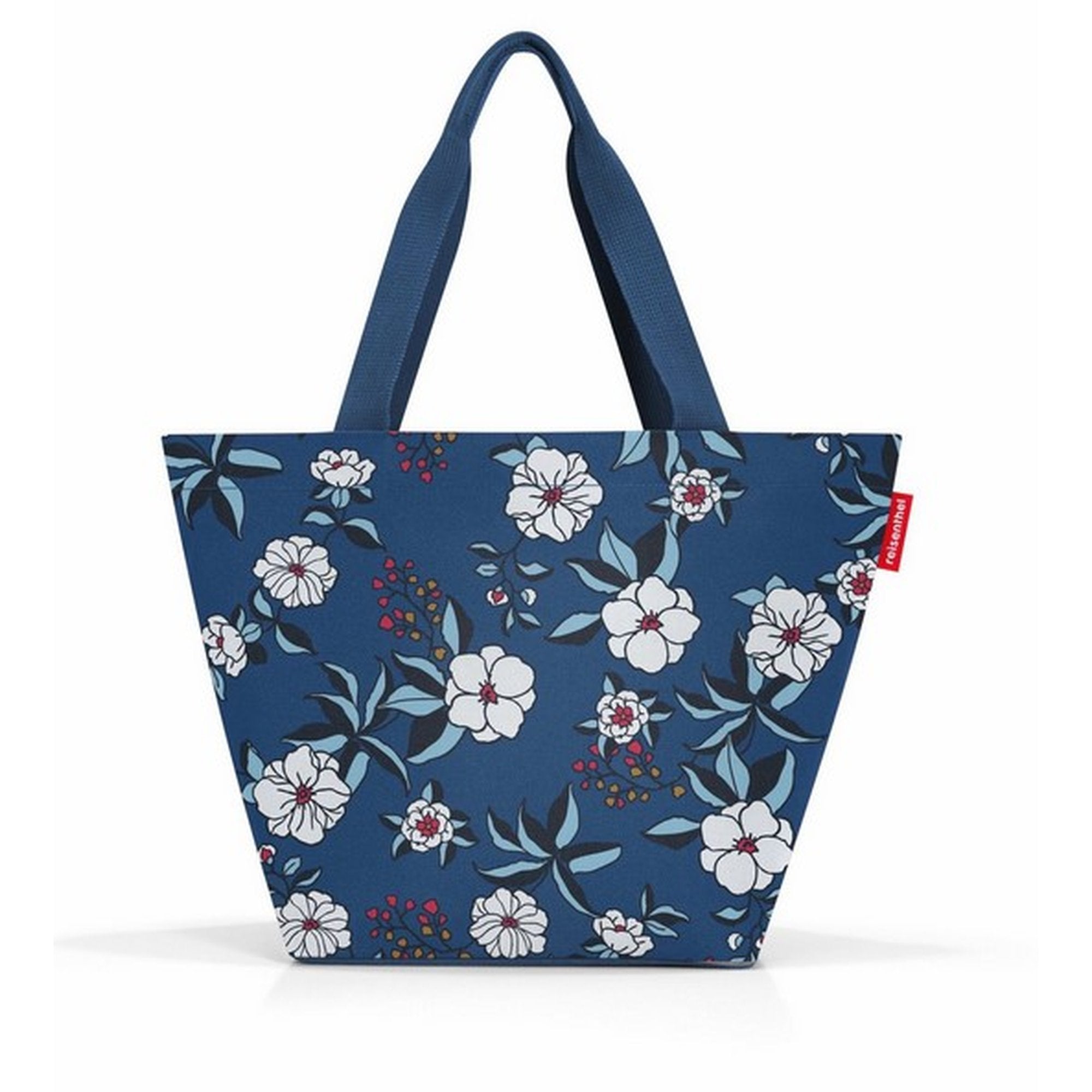 Reisenthel Shopper Medium M Shopping Bag Tote Handbag Market Trips Flower