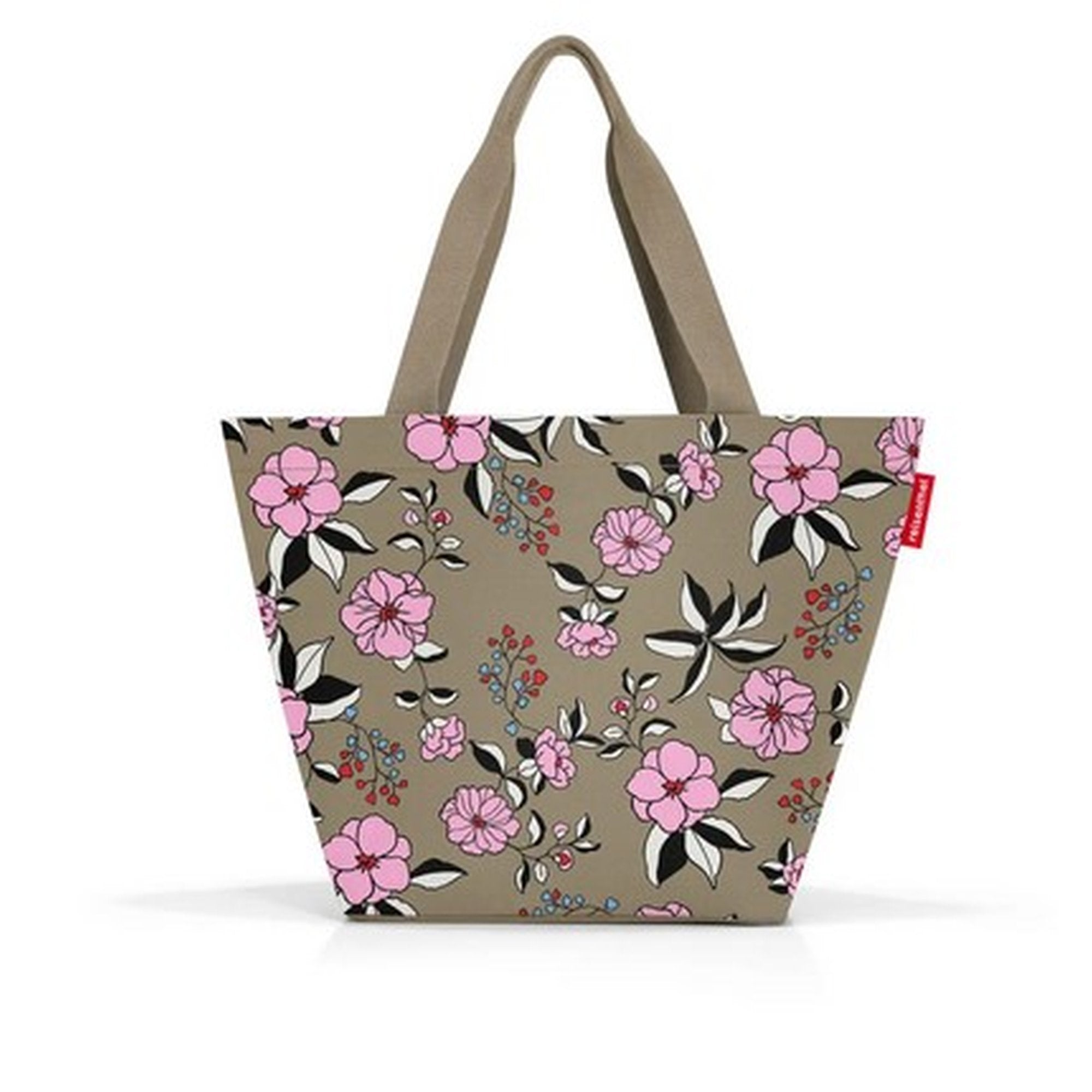 Reisenthel Shopper Medium M Shopping Bag Tote Handbag Market Trips Flower