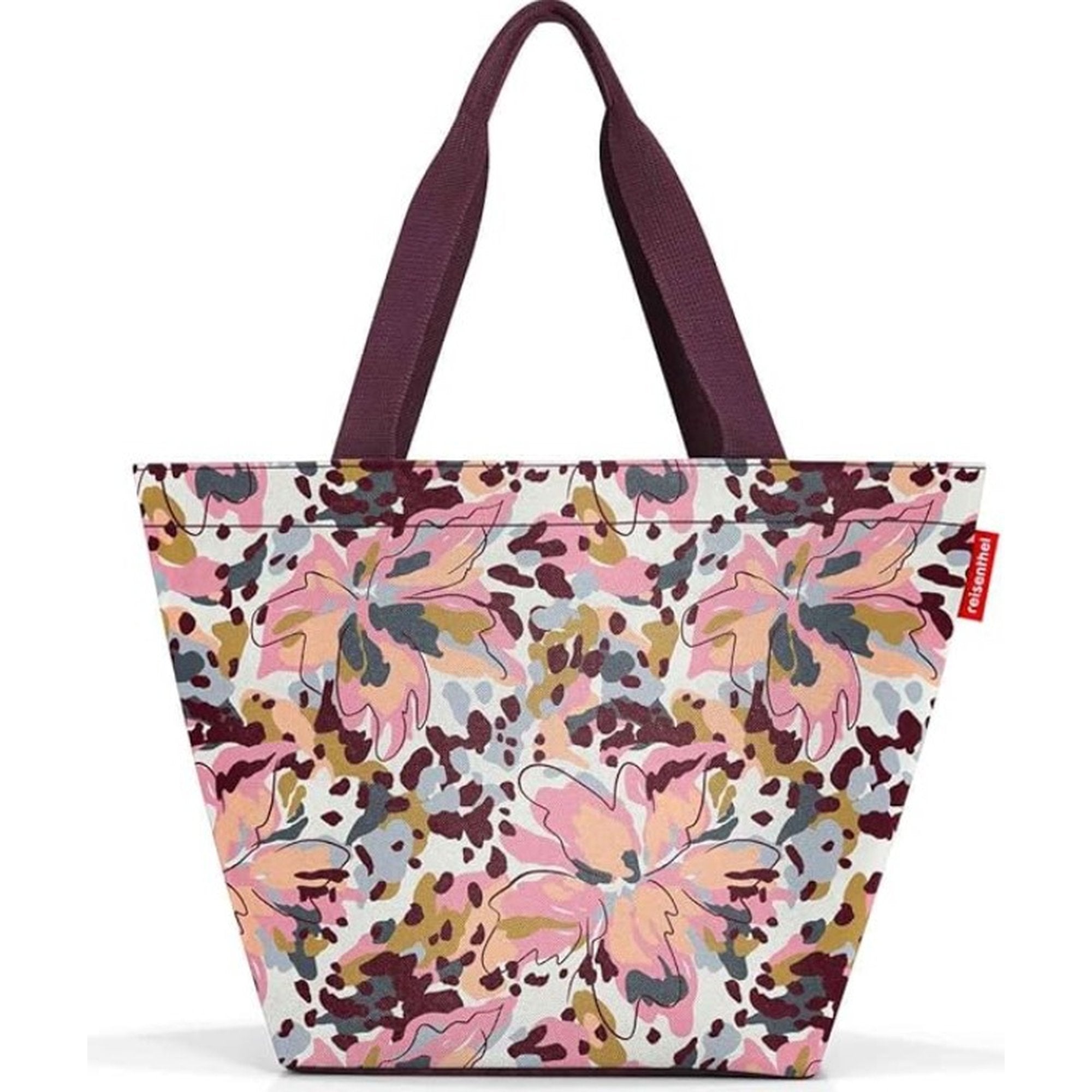 Reisenthel Shopper Medium M Shopping Bag Tote Handbag Market Trips Flower