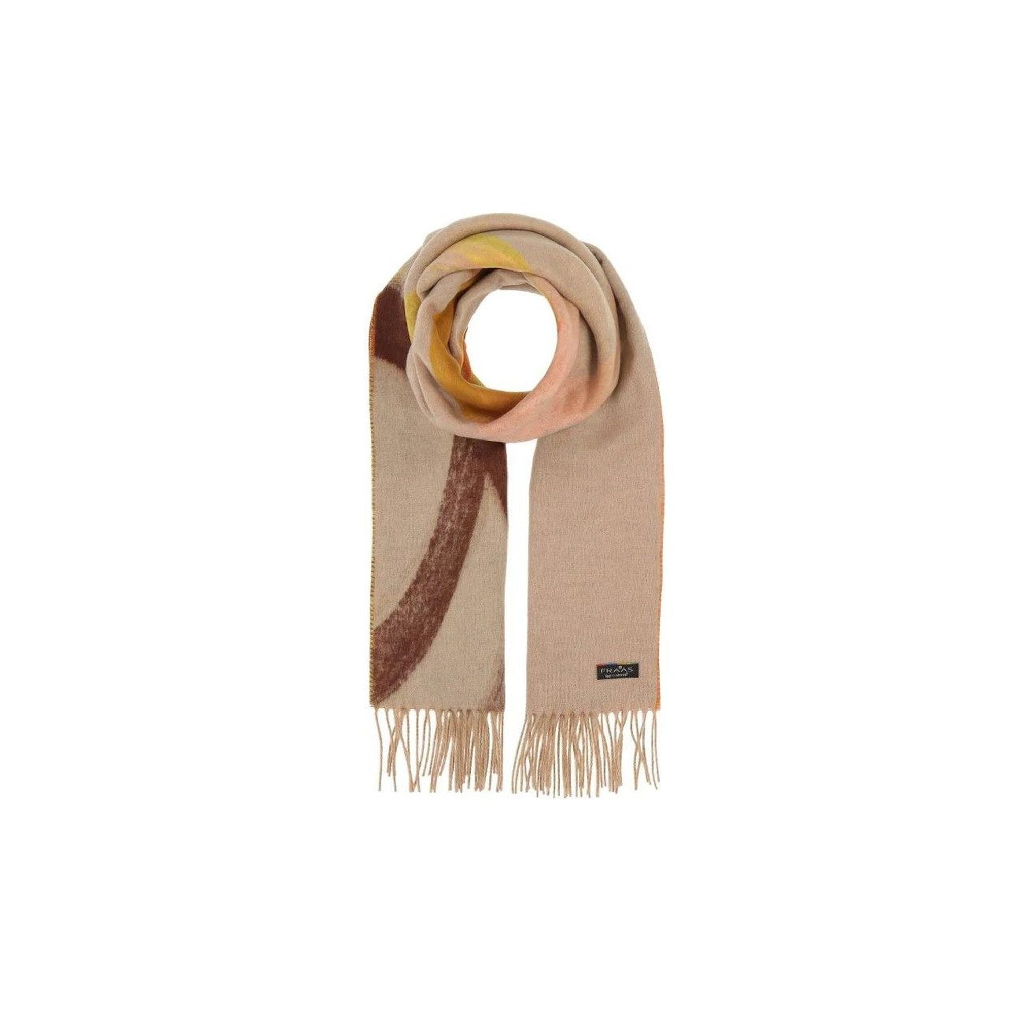 FRAAS Cashmink Scarf with Brushstroke Design Polyacrylic Winter Warm Cashmere
