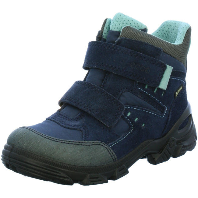Ecco Velcro boots for babies blue - Bartel-Shop