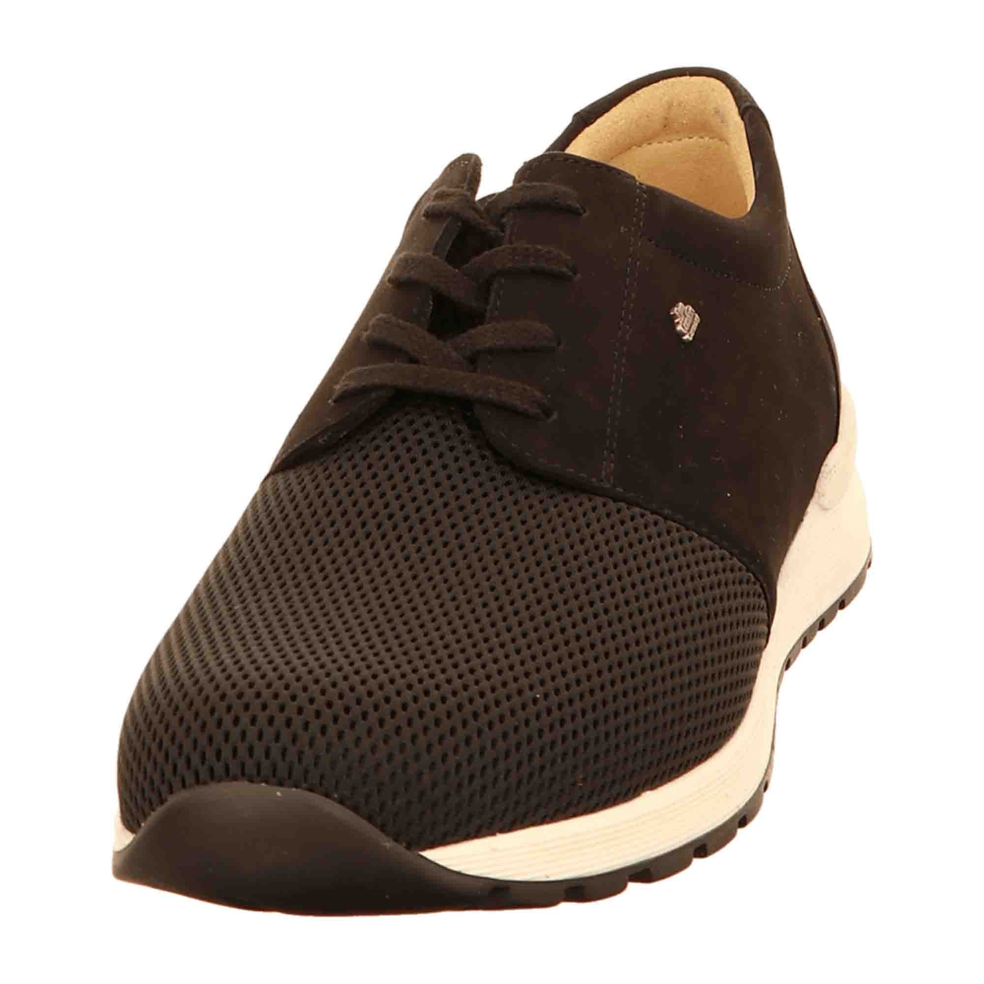 Finn Comfort Enfield Men’s Black Leather Shoes - Stylish & Durable