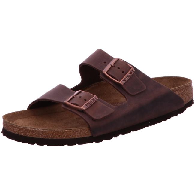 Birkenstock Arizona Mens Womens Sandals Slides Shoes Leather SFB habana narrow - Bartel-Shop