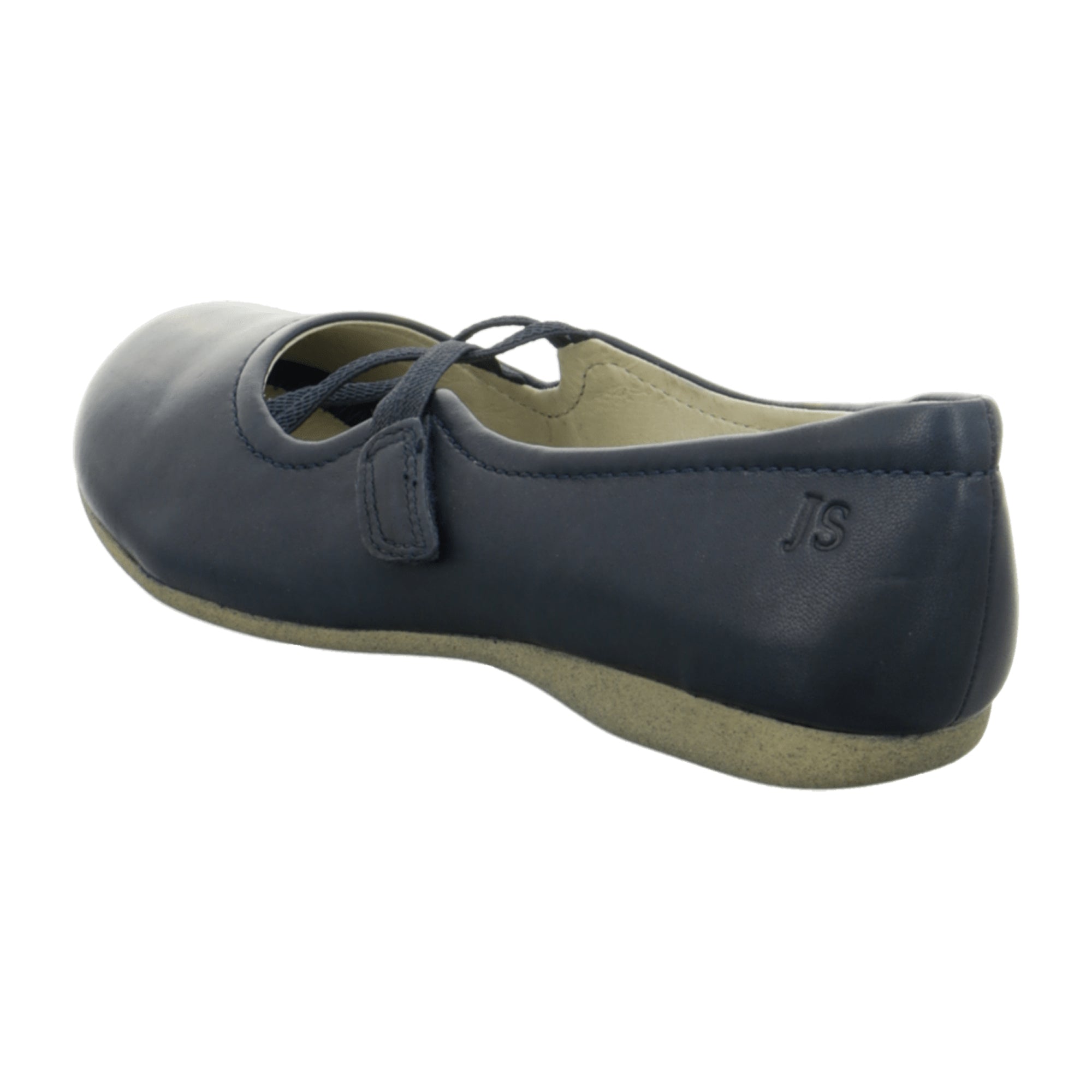 Josef Seibel Fiona 39 Blue Leather Ballerina Shoes for Women