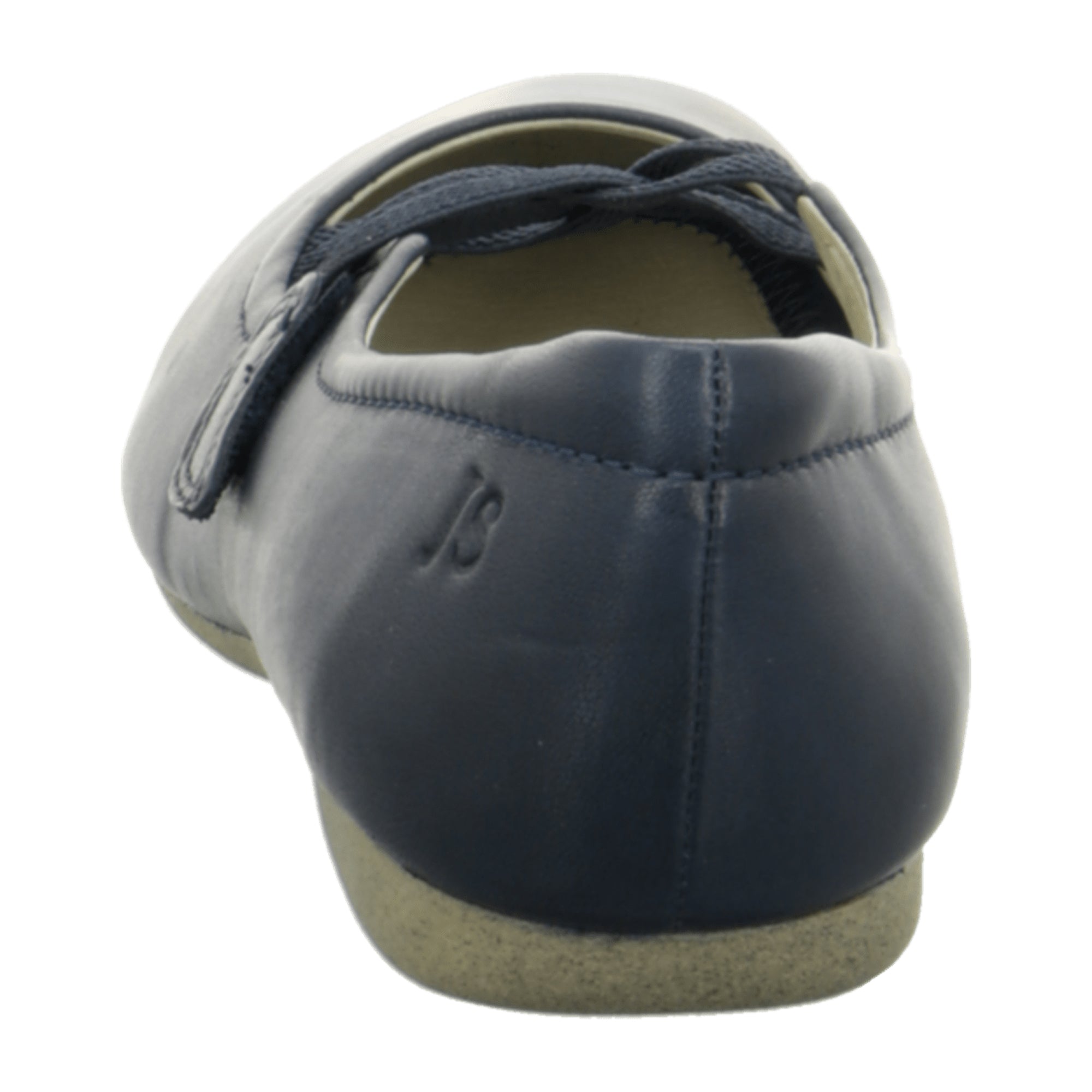 Josef Seibel Fiona 39 Blue Leather Ballerina Shoes for Women