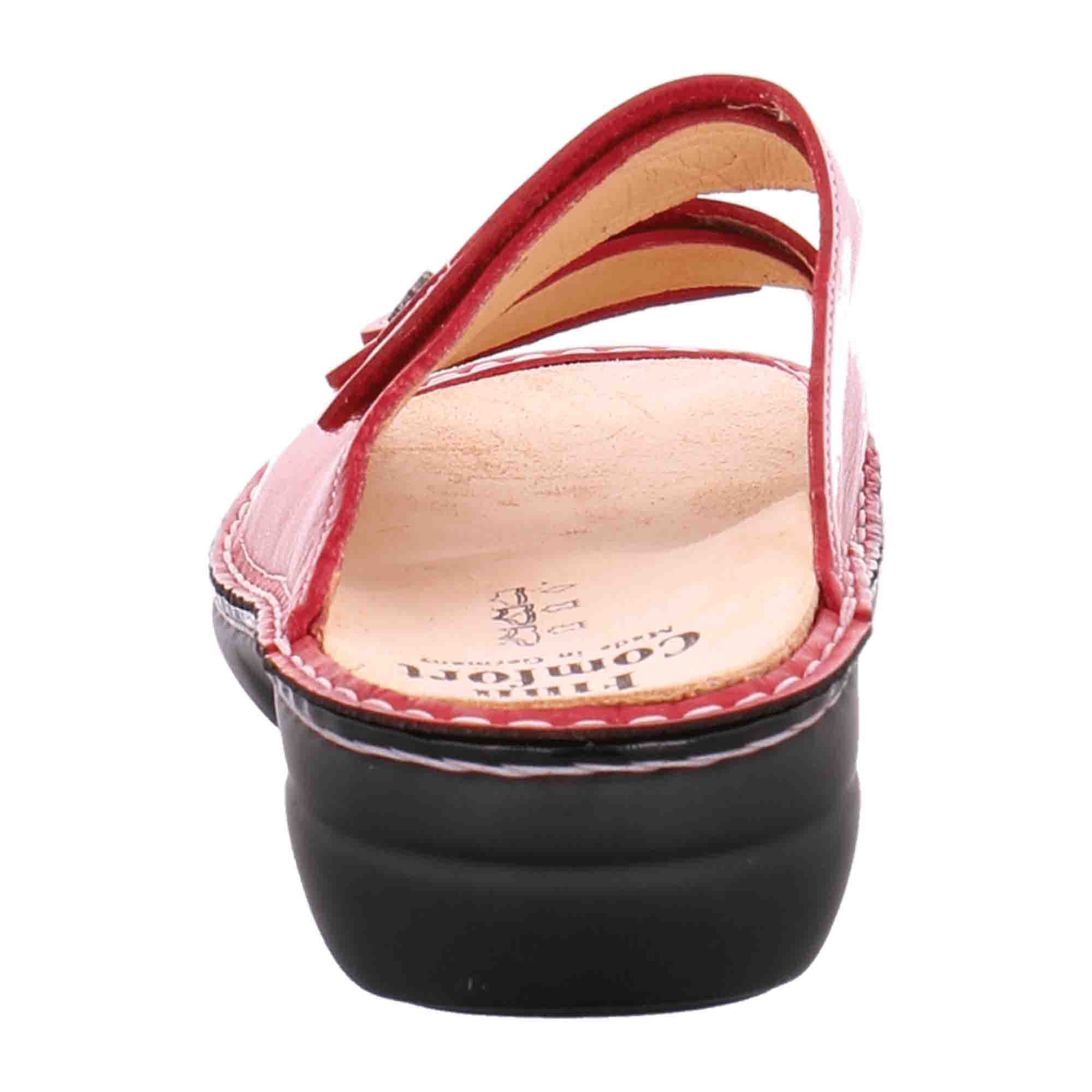 Finn Comfort KOS Women's Red Sandals - Stylish & Durable Comfort - Bartel-Shop