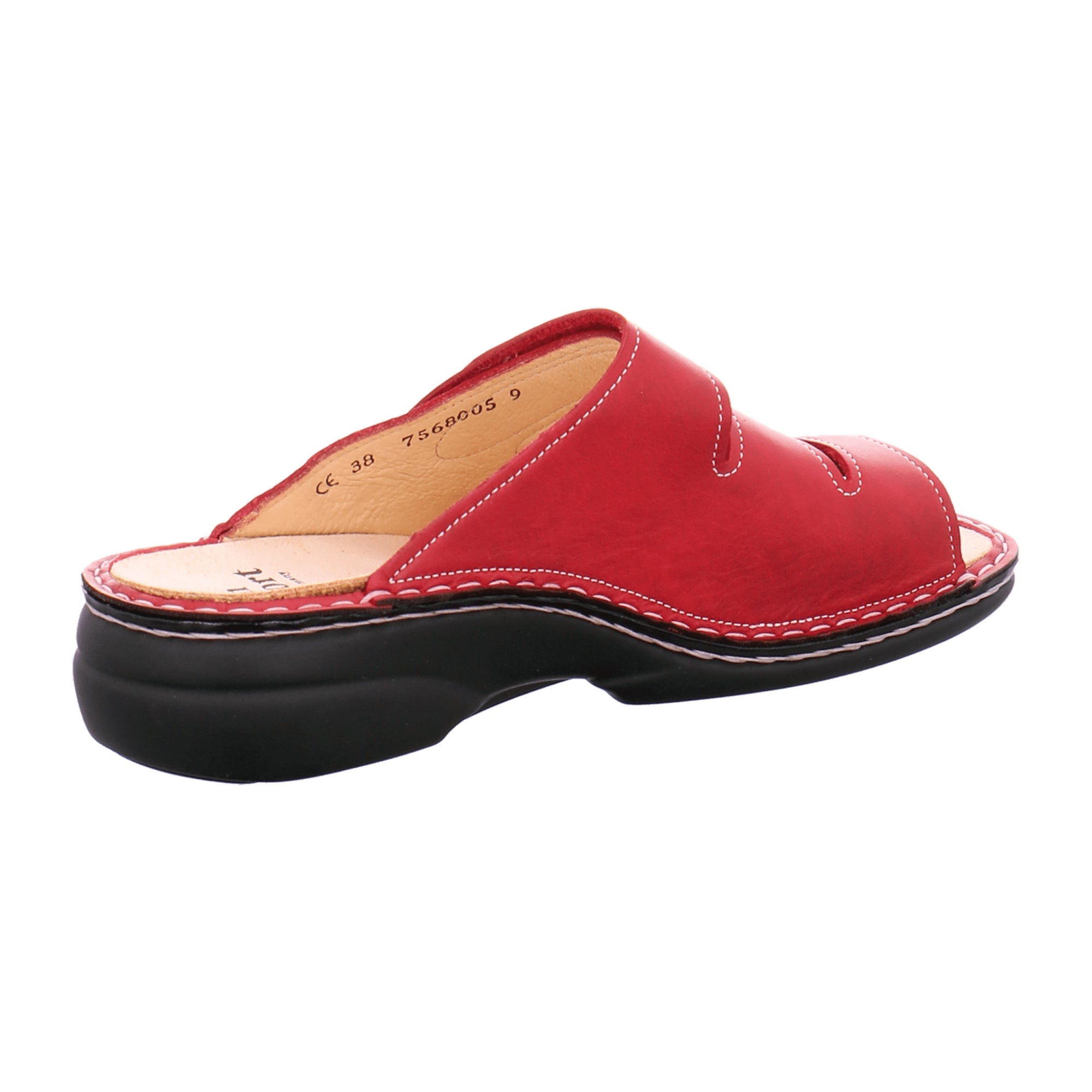 Finn Comfort KOS Women's Red Sandals - Stylish & Durable Comfort - Bartel-Shop