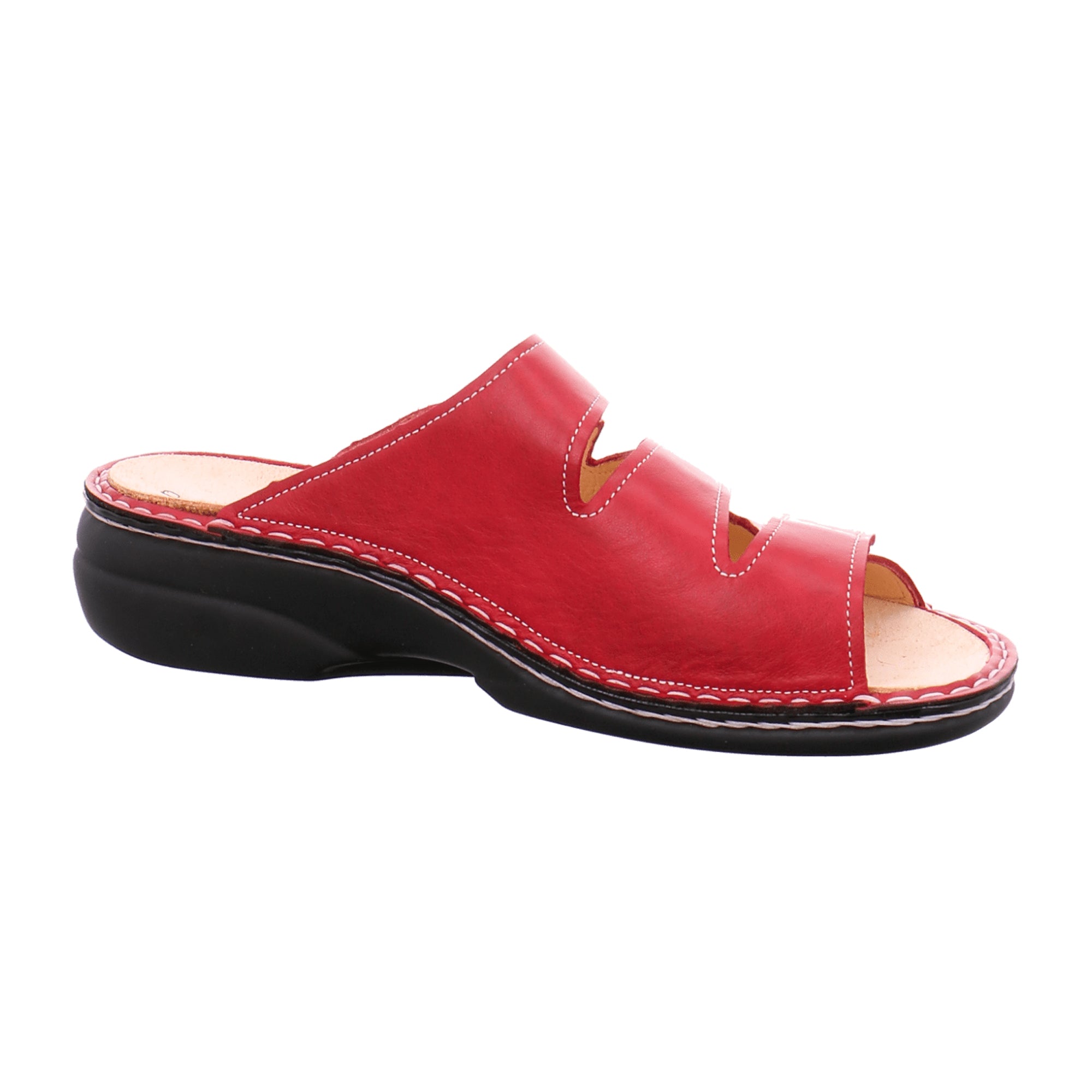 Finn Comfort KOS Women's Red Sandals - Stylish & Durable Comfort - Bartel-Shop