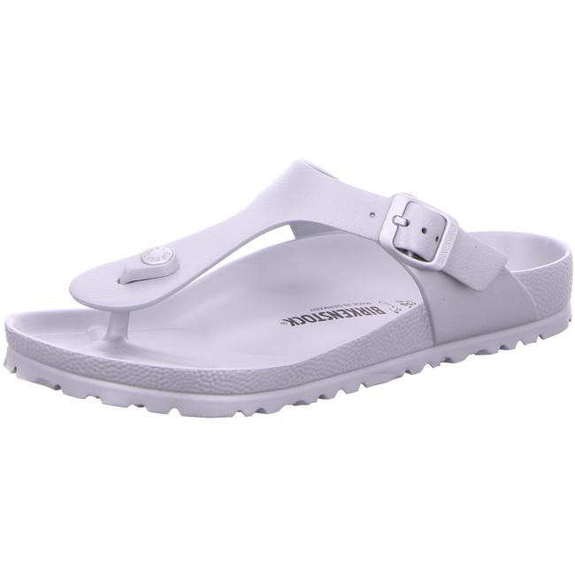 Birkenstock Gizeh Beach EVA Waterproof Slide Sandals Shoes Flip-Flops silver metallic regular - Bartel-Shop