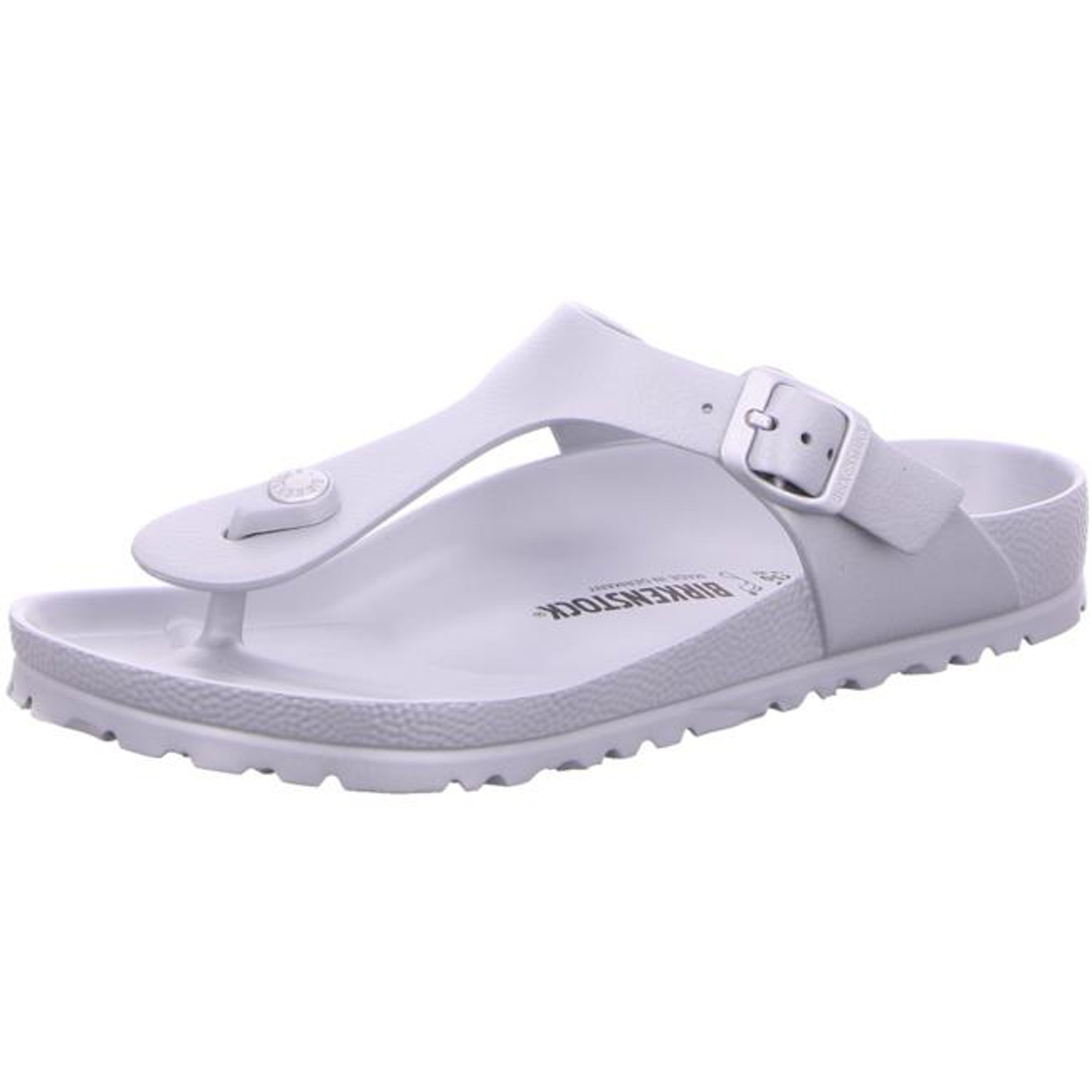 Birkenstock Gizeh Beach EVA Waterproof Slide Sandals Shoes Flip-Flops silver metallic regular - Bartel-Shop