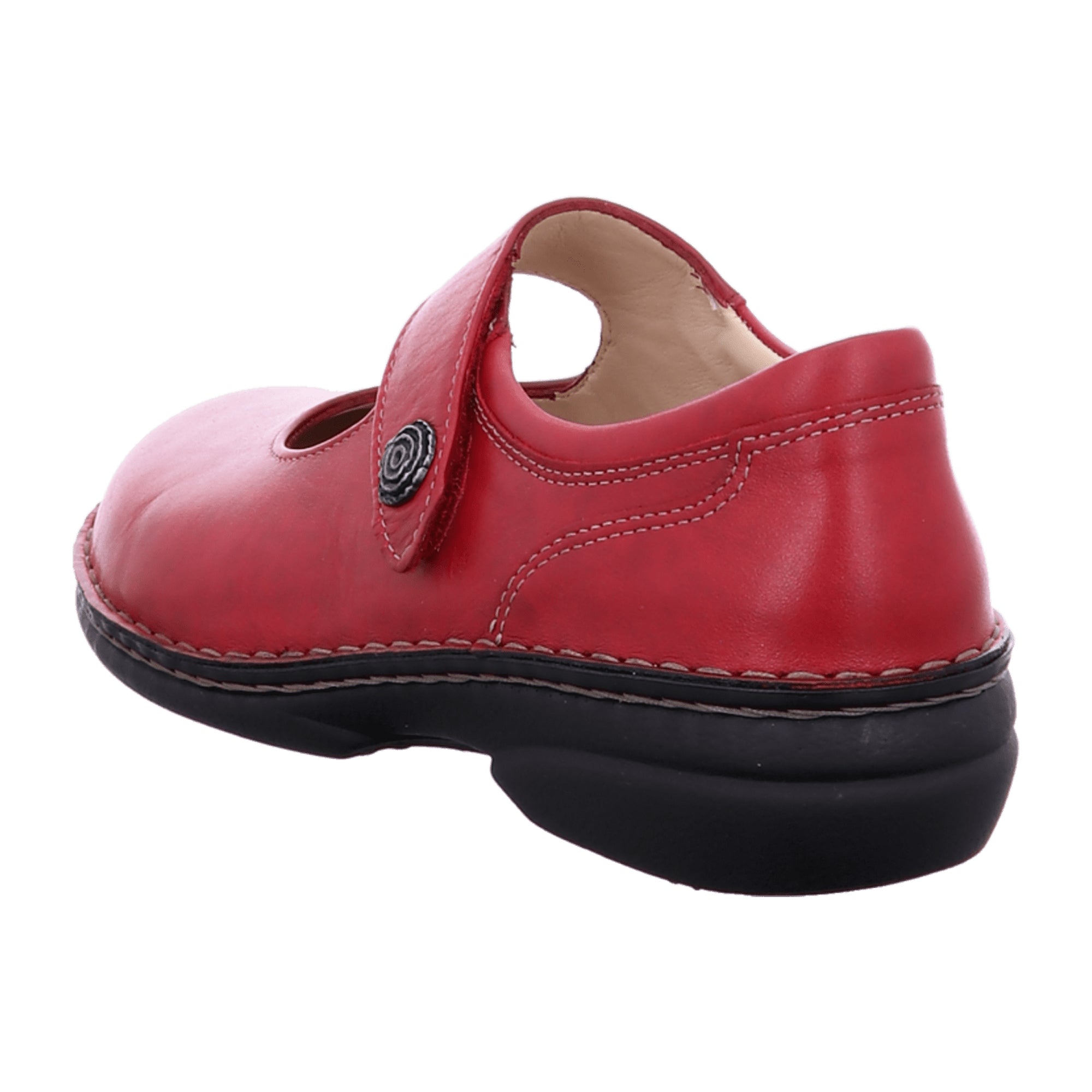 Finn Comfort Laval Women's Red Comfort Shoes - Stylish & Durable