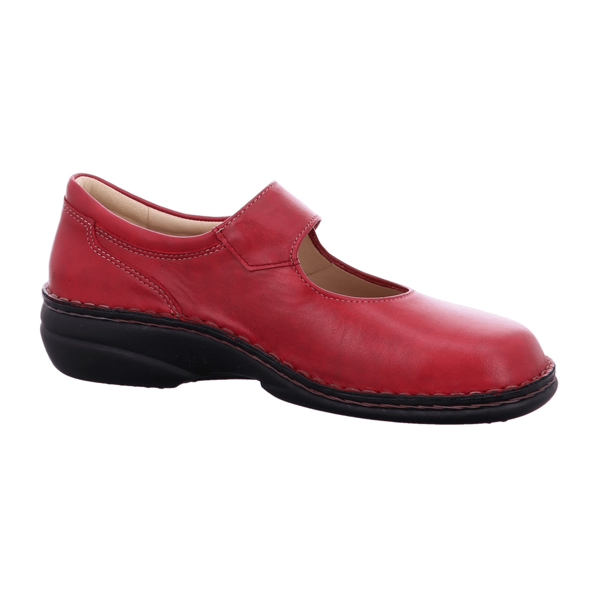 Finn Comfort Laval Women's Red Comfort Shoes - Stylish & Durable