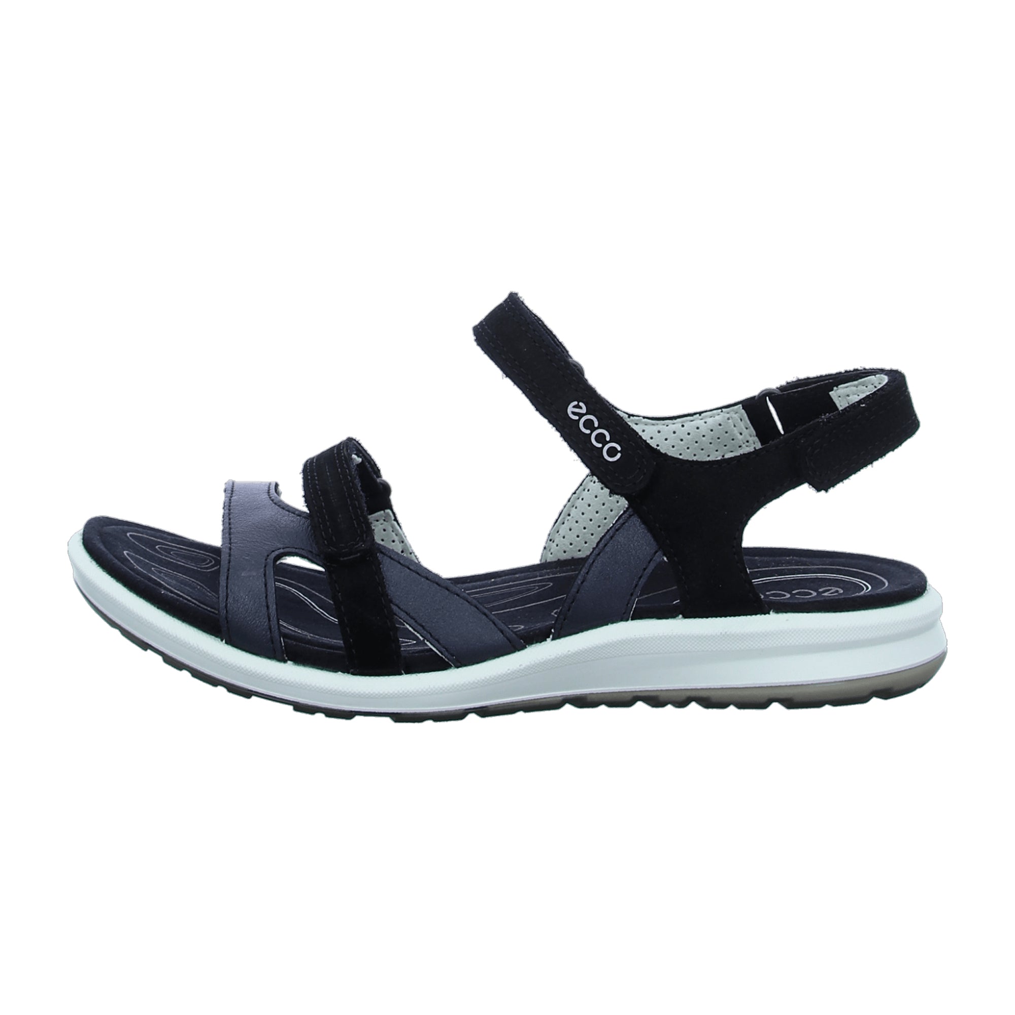 Ecco Cruise II Women's Black Sandals - Stylish & Durable Outdoor Footwear