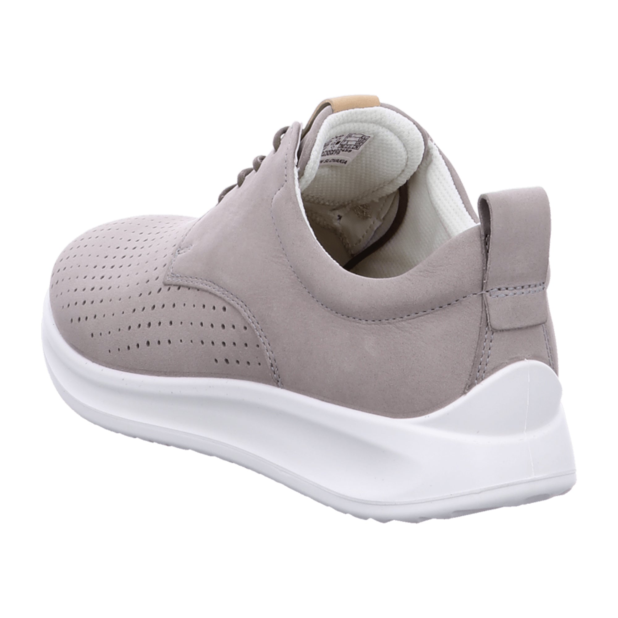 Ecco Aquet Men's Casual Sneakers, Grey - Stylish & Durable