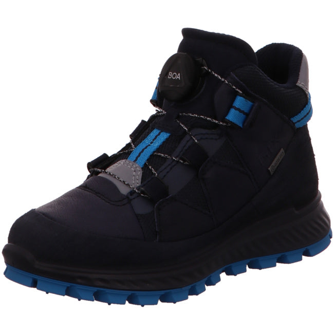 Ecco mid-high boots for boys blue - Bartel-Shop