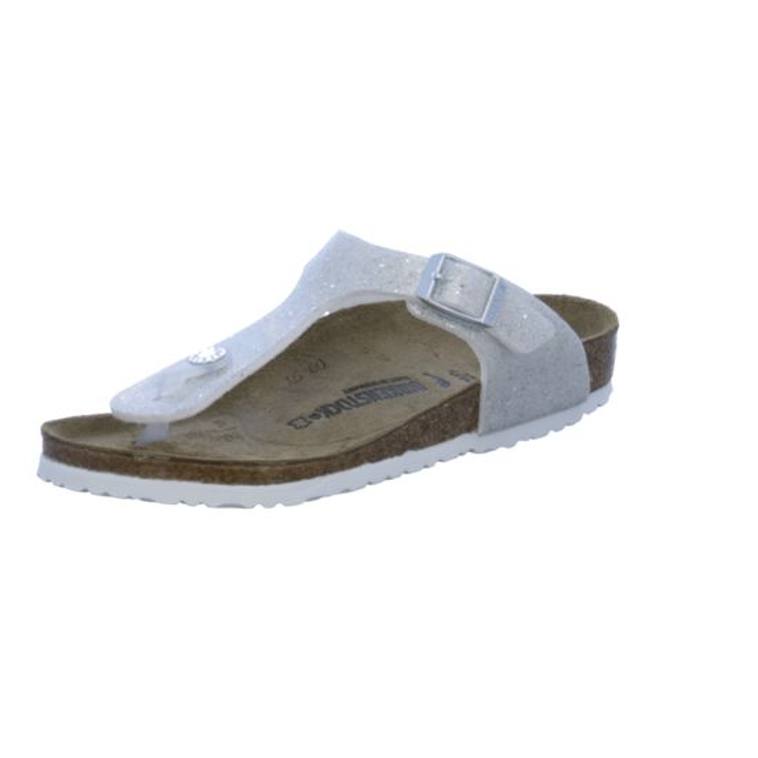Birkenstock Gizeh Kids Sandals Thongs Flip Flops Shoes Cosmic Sparkle White - Bartel-Shop