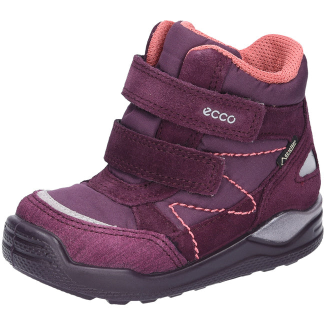 Ecco velcro boots for babies purple purple - Bartel-Shop