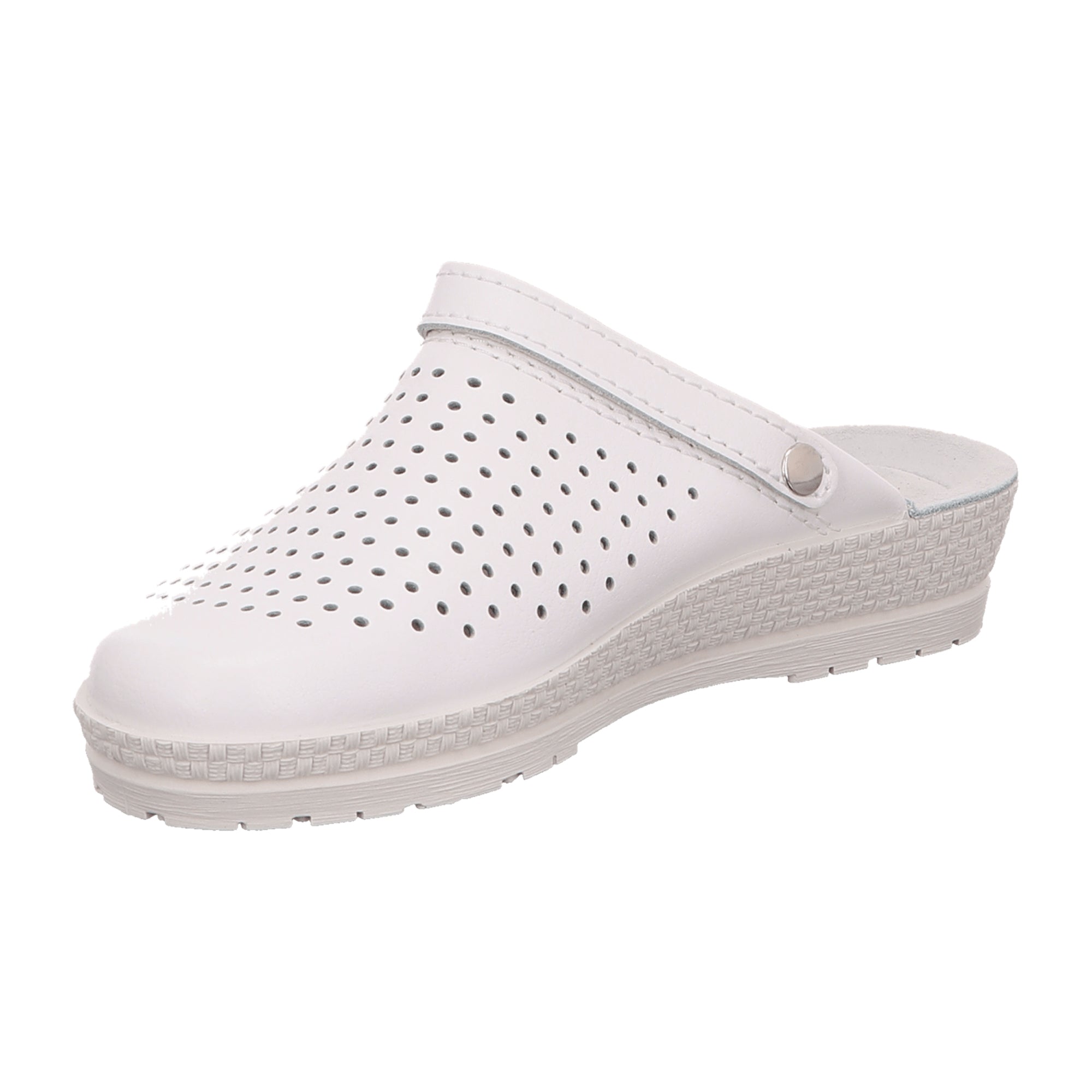 Rohde 1445 Women's Flat White Shoes for Fall Winter