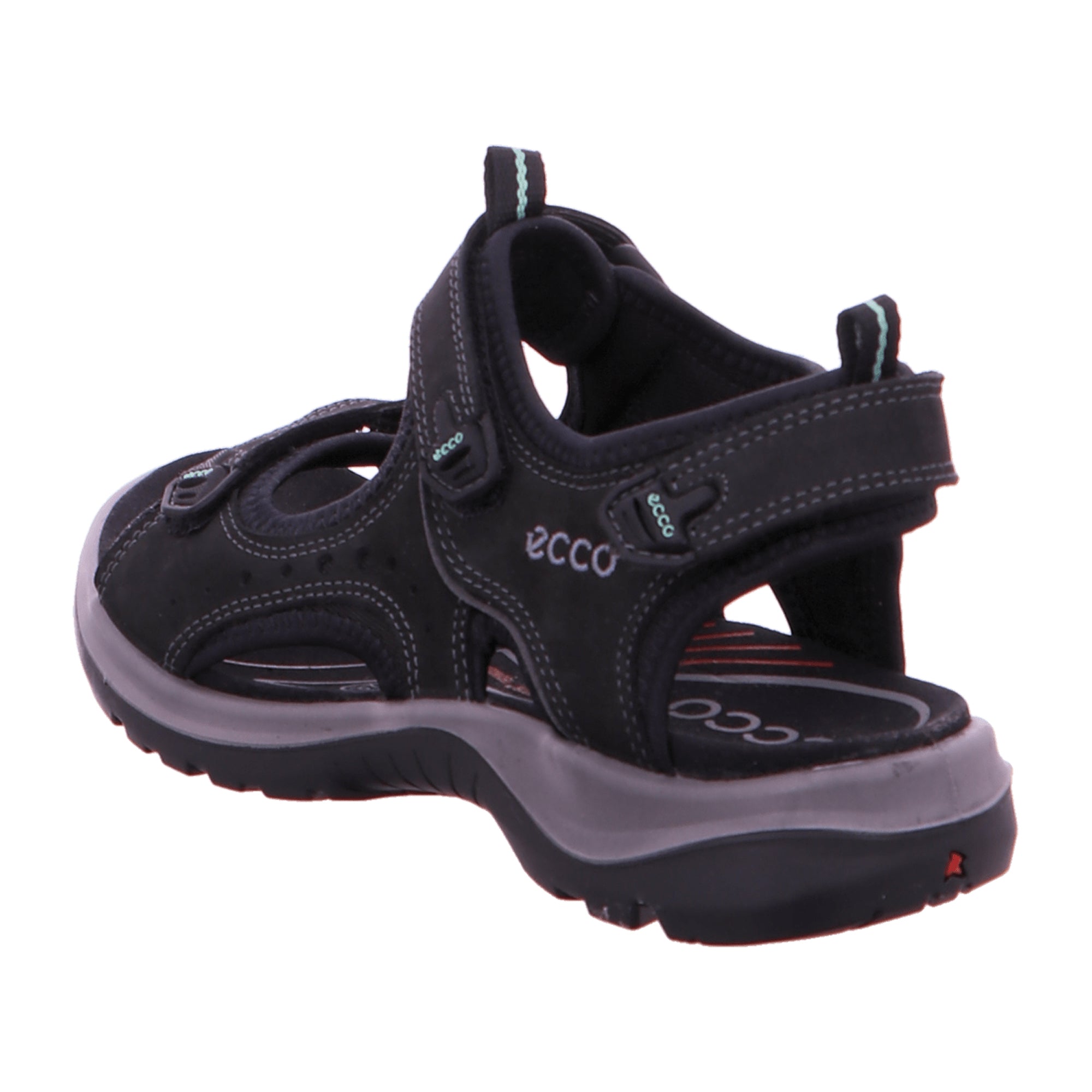 Ecco Offroad Women's Outdoor Sandals, Sturdy - Black