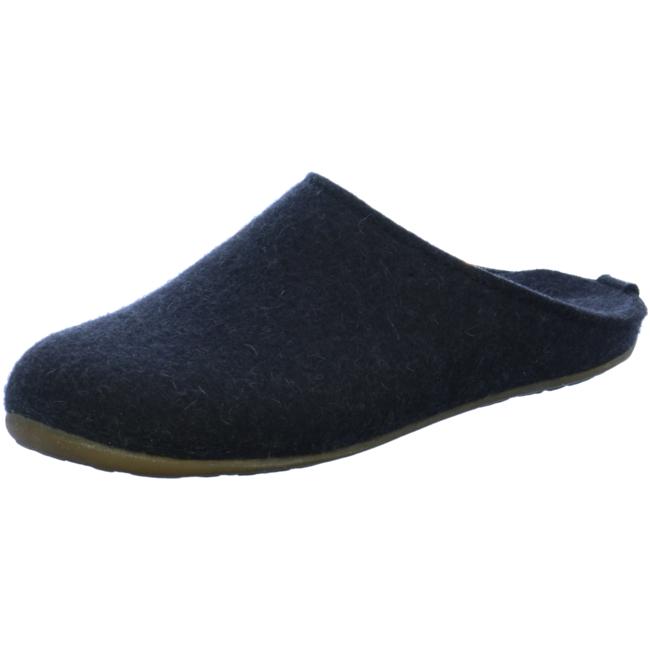 Haflinger Slippers gray male Sandals Clogs Felt - Bartel-Shop