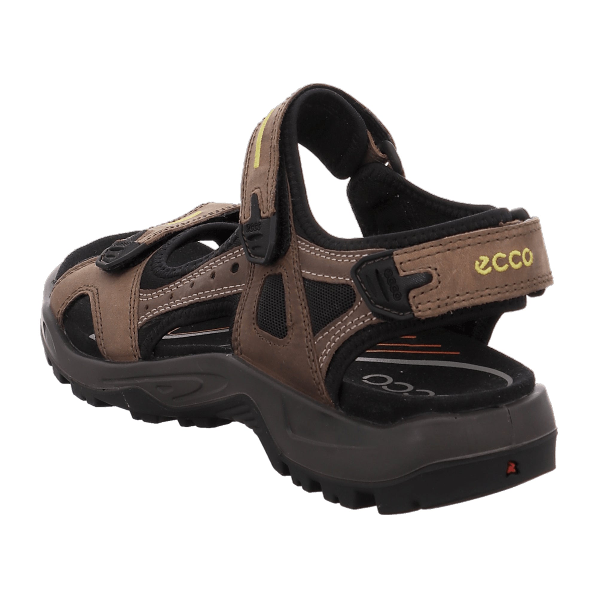 Ecco Men's Trekking Sandals, Durable Outdoor Footwear, Stylish Brown