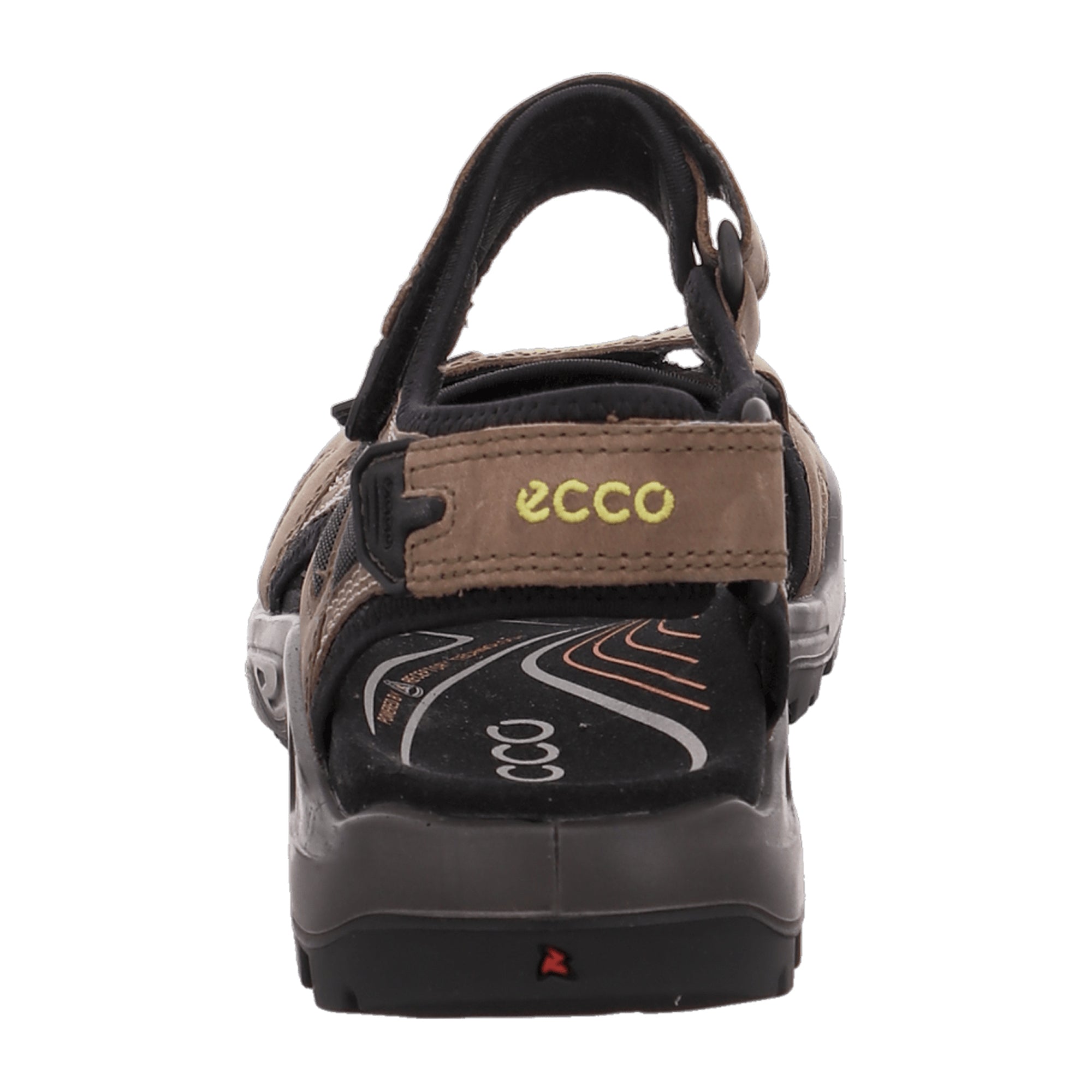 Ecco Men's Trekking Sandals, Durable Outdoor Footwear, Stylish Brown